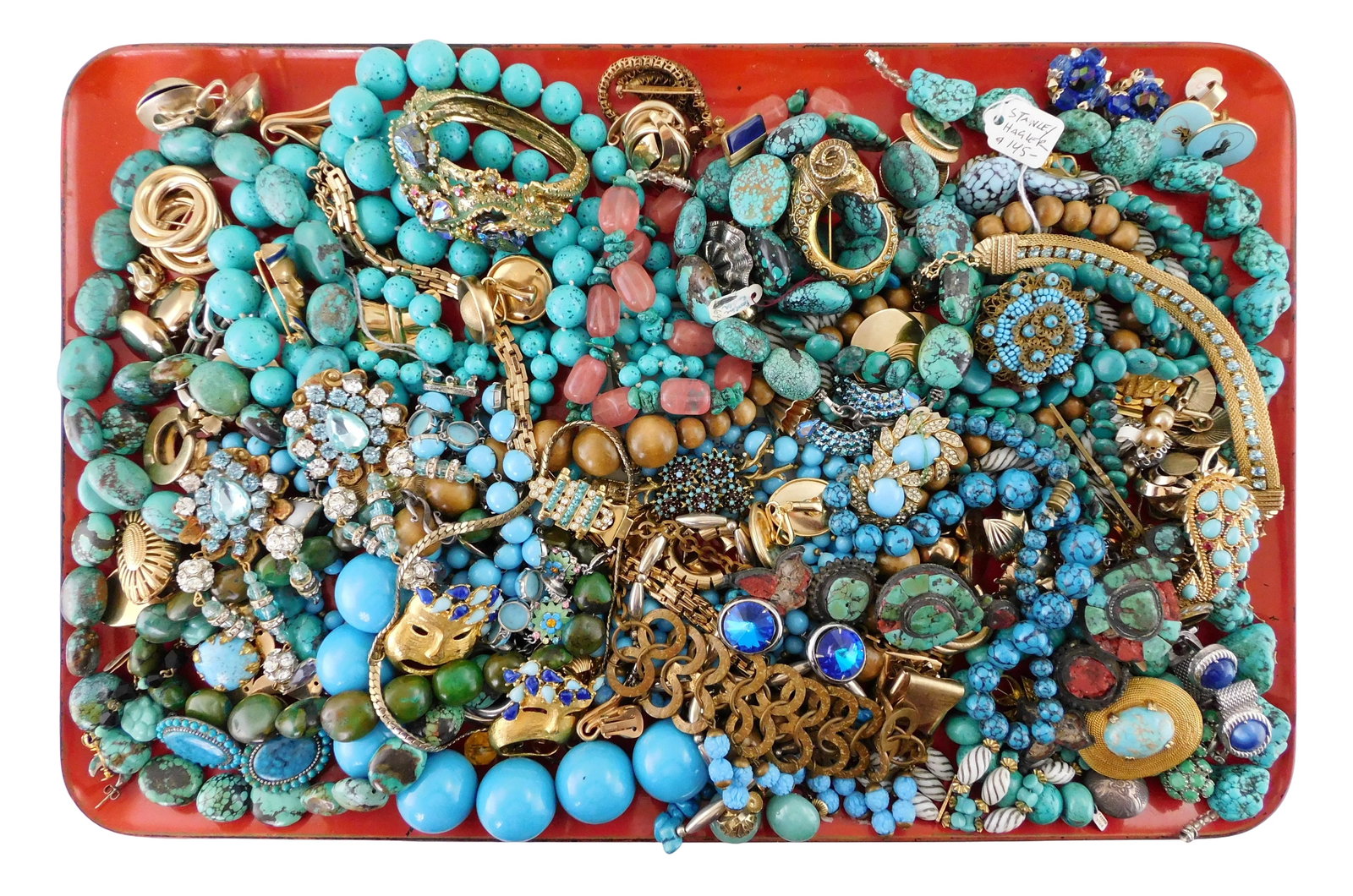 COSTUME JEWELRY: Boucher, Trifari, Roma, Pauline Rader, Stanley Hagler, etc., 40+ pieces, many (1 of 4)