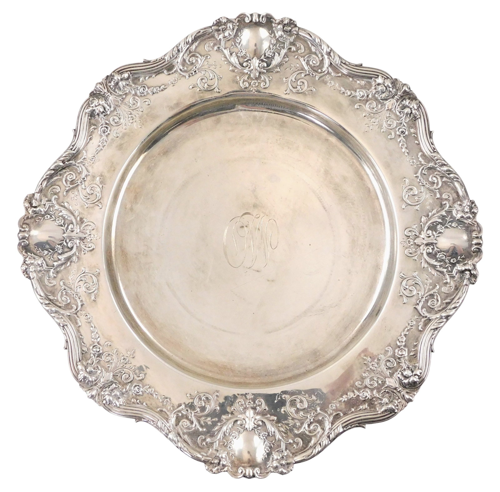STERLING: Black Starr and Frost sterling silver round footed dish, late 19th- early 20th C., (1 of 3)