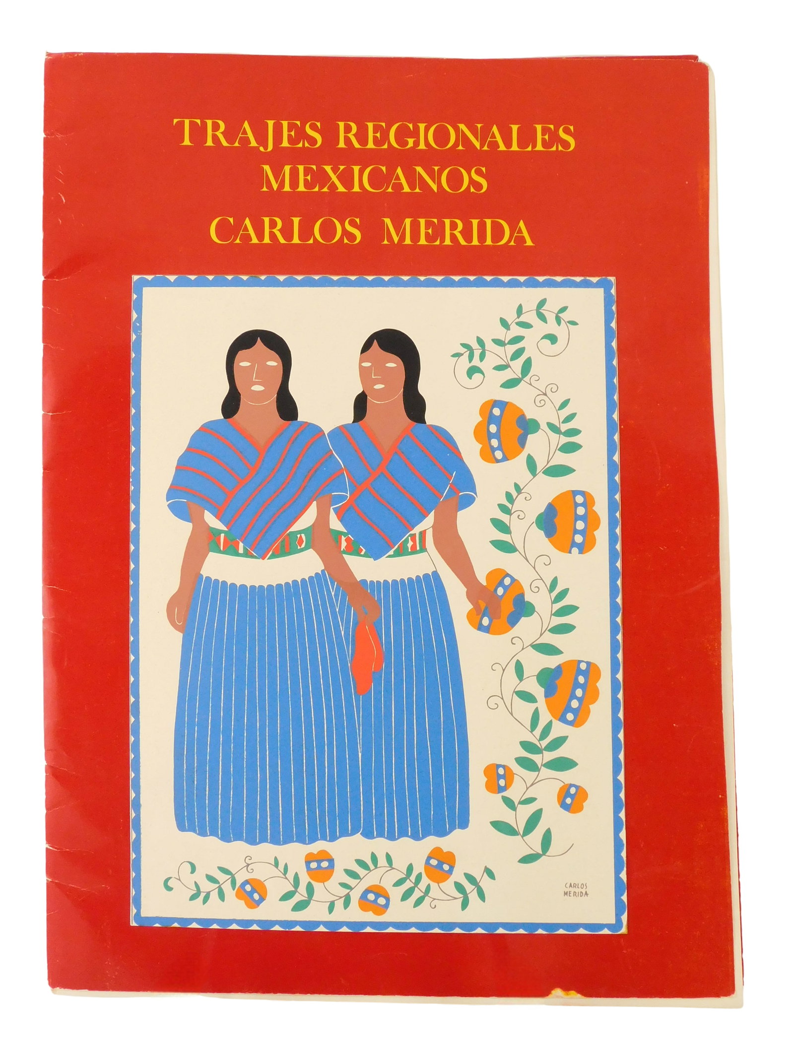 Carlos Merida (Guatemala/Mexico, 1891-1984), "Trajes Regionales Mexicanos", 1945, portfolio of (1 of 5)