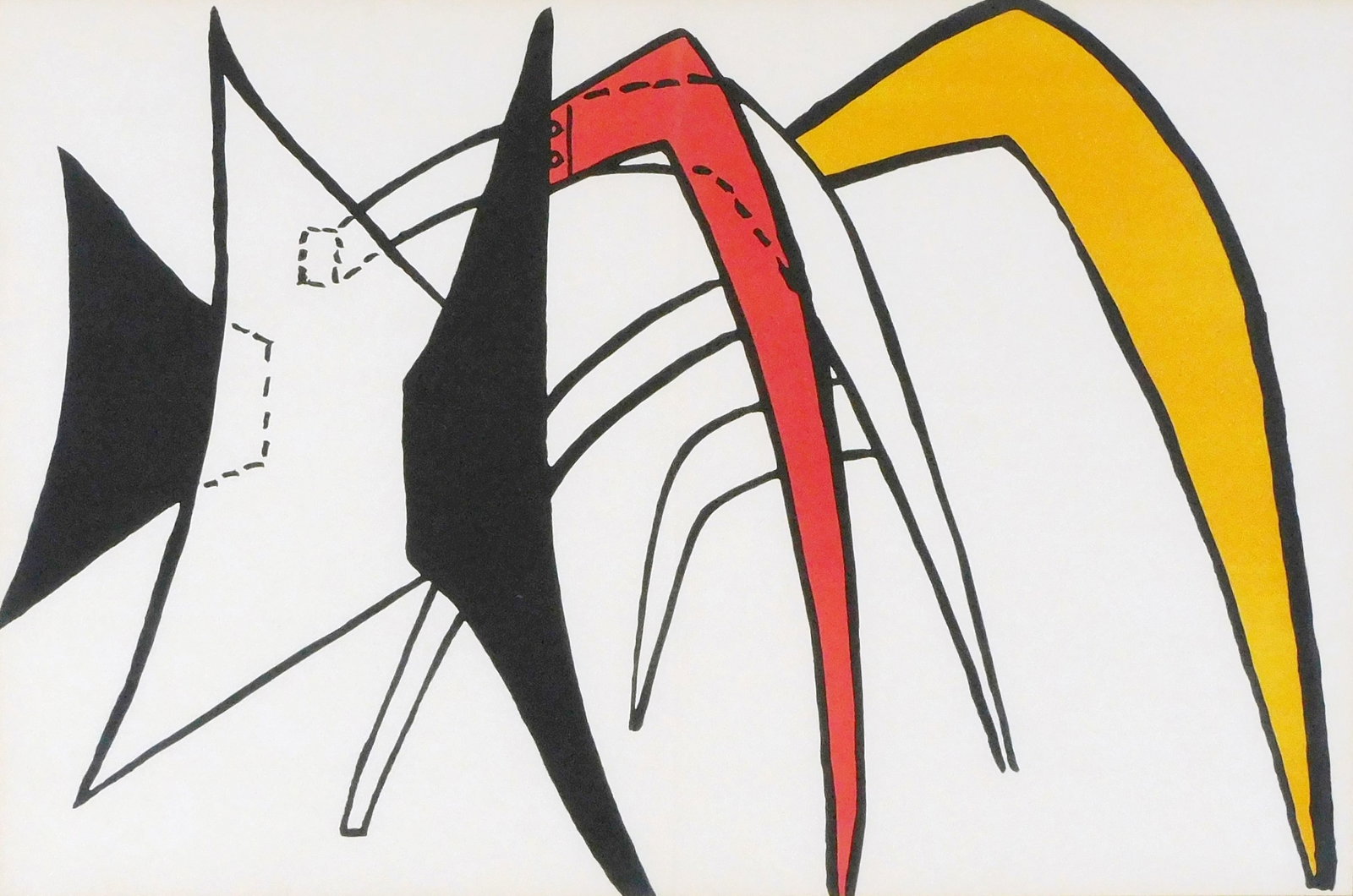 Alexander Calder (American, 1898–1976), "The Yellow Giant Anteater (Tamanoir jaune)", (1 of 5)