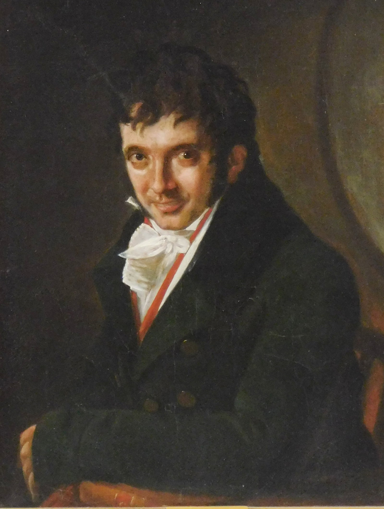 Circle of Francisco Goya, "Unknown Portrait (previously identified as Rafael Esteve)", oil on (1 of 7)