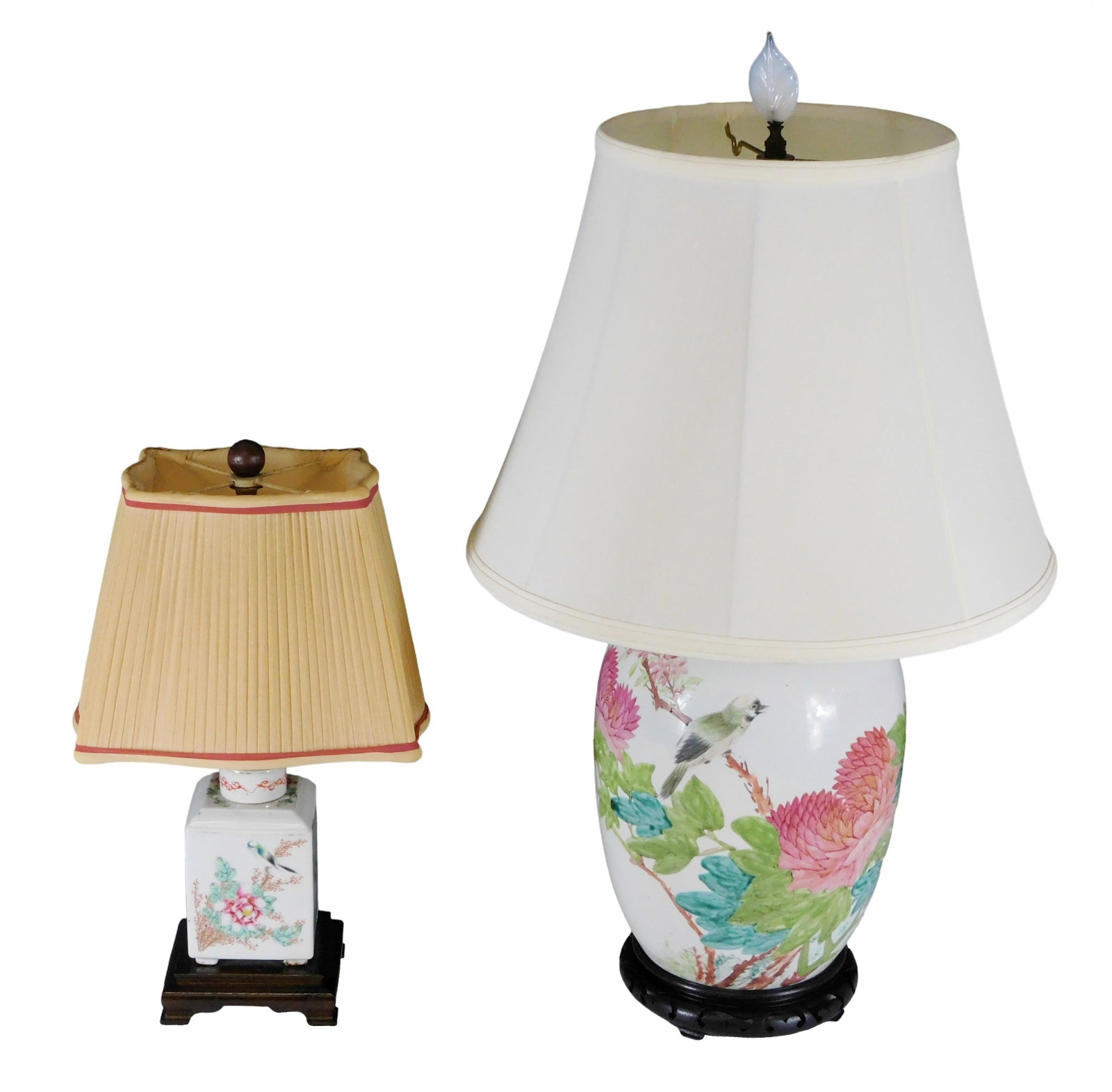 ASIAN: Two Chinese famille rose (1 of 5)