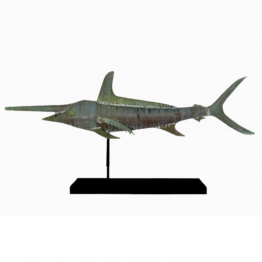 Copper Swordfish Weathervane (1 of 5)