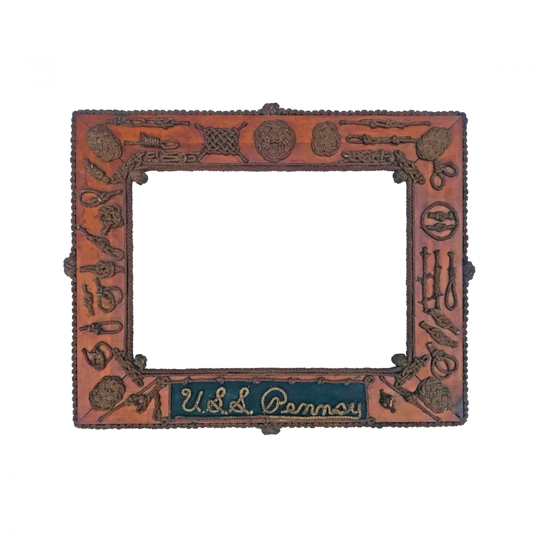 USS Pennsylvania Sailor Knot Board Frame (1 of 5)