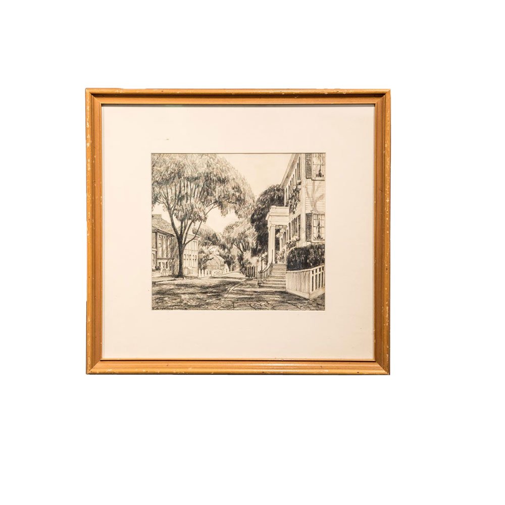 Nantucket Lithograph by Ruth H. Sutton (1 of 2)