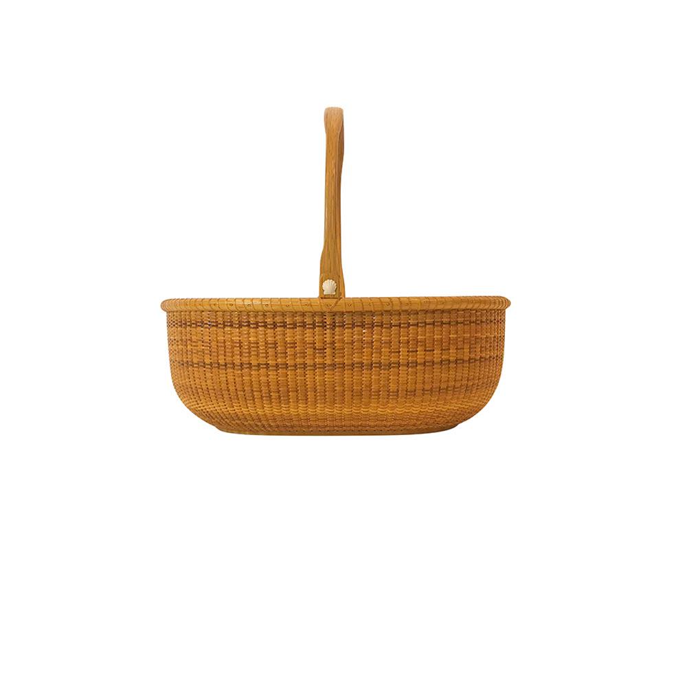 Oval Nantucket Lightship Basket by Bill and Judy Sayle (1 of 4)