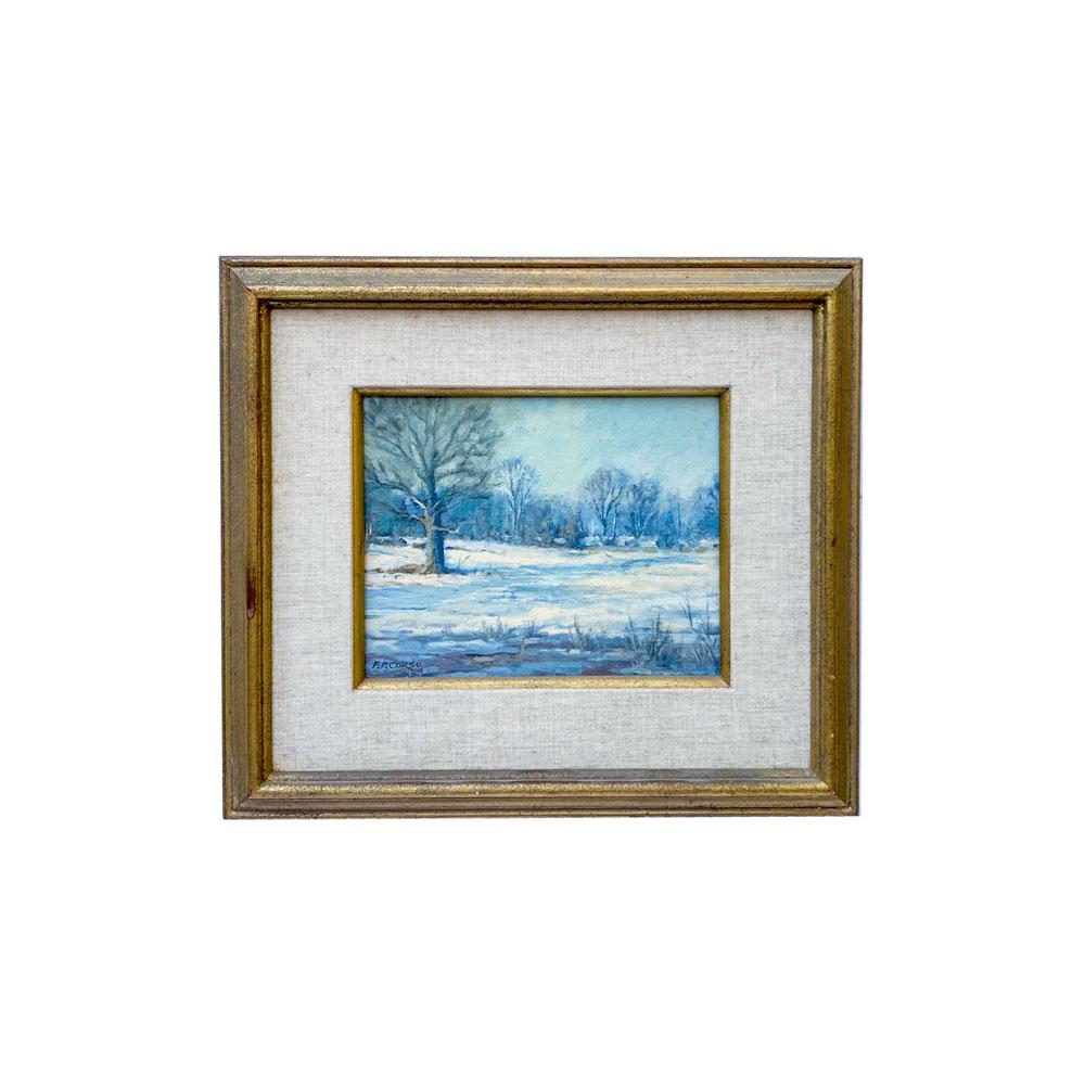 Oil painting by Frank Corso. (1 of 3)