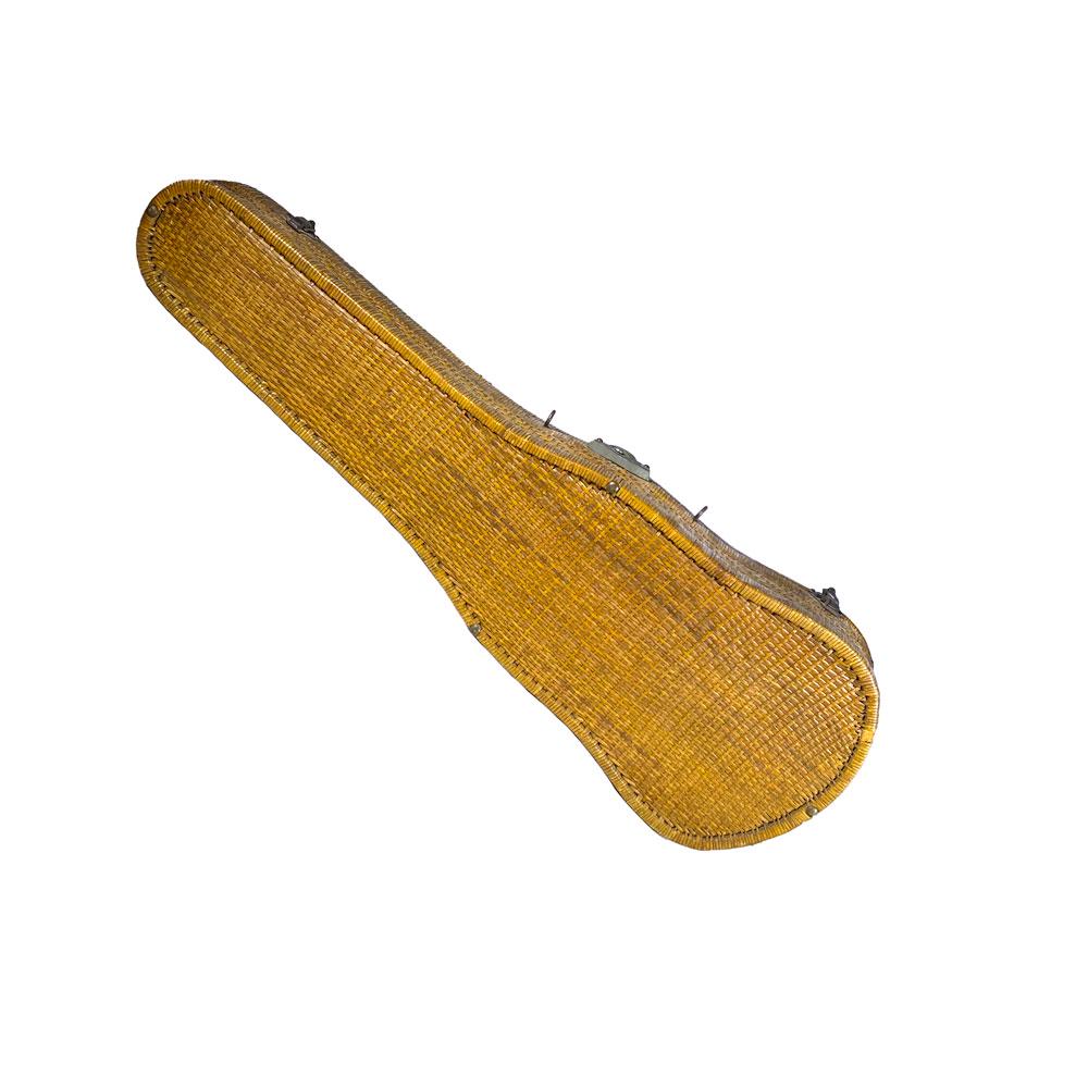 Early 20th Century Wicker Violin Case (1 of 4)