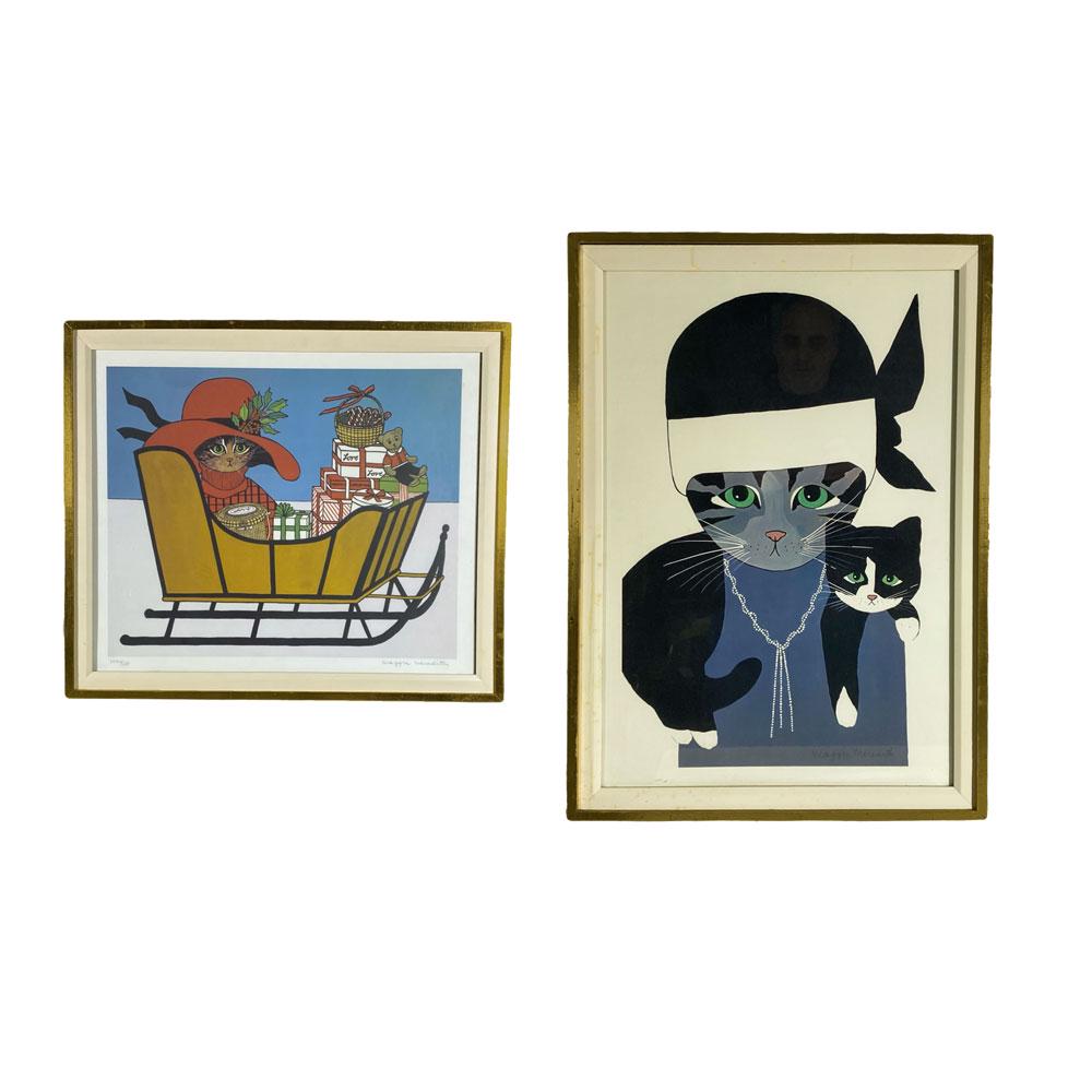 Two Framed Works by Maggie Meredith (1 of 3)