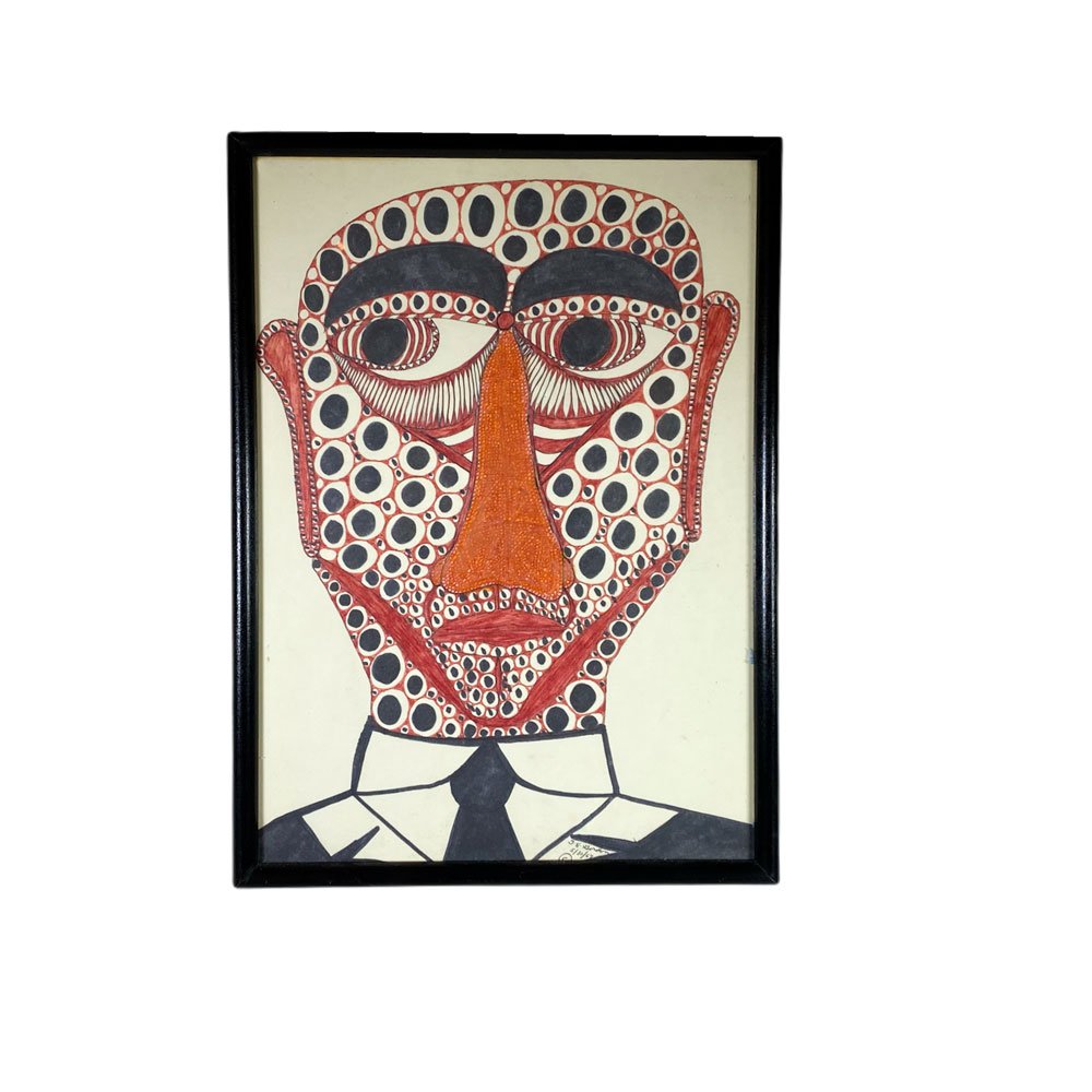 Red Faced Man with a Tie (1 of 2)