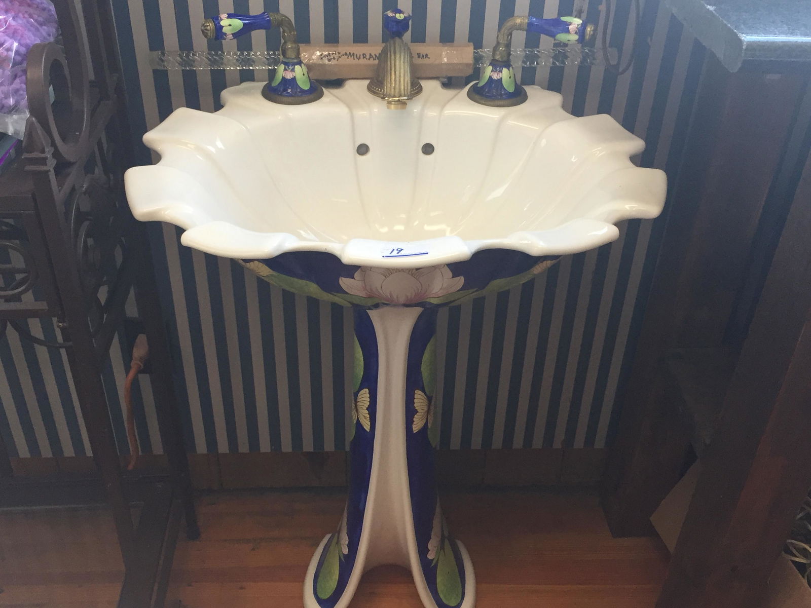 Sherle Wagner, Sink,Tissue Holder, Toilet Handle,: Sherle Wagner, Sink,Tissue Holder, Toilet Handle, Swar.24"Towel Bar Dimensions: 31.5" x 23.5" x 18.5"