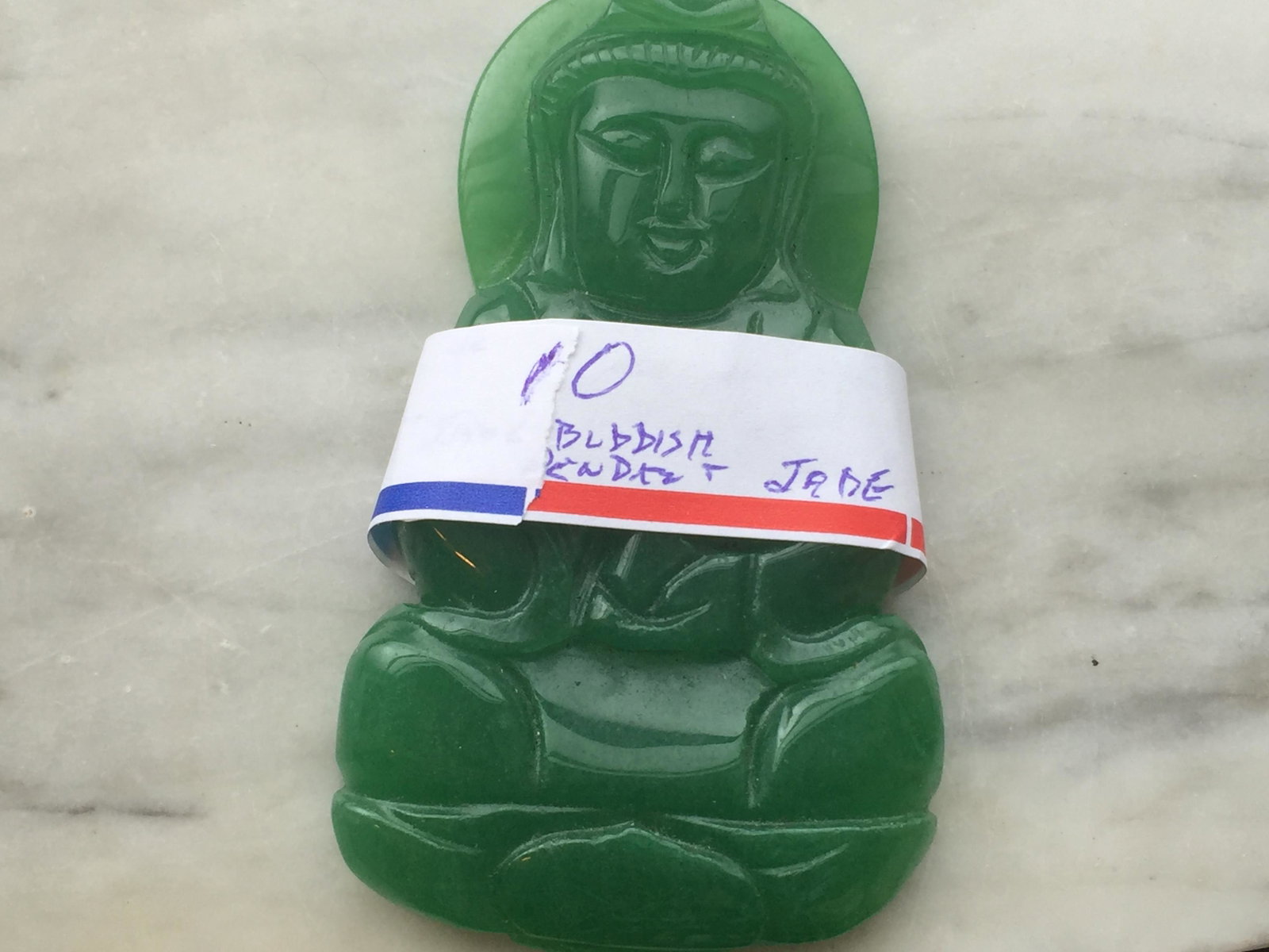 Jade Buddhist Pendant: Jade Buddhist Pendant