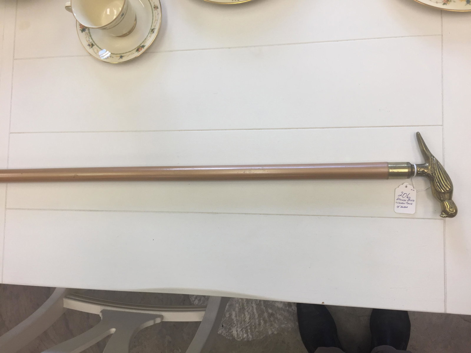BROZNE BIRD GRIP WALKING WEAPON CANE (15”:  BROZNE BIRD GRIP WALKING WEAPON CANE (15” SWORD)