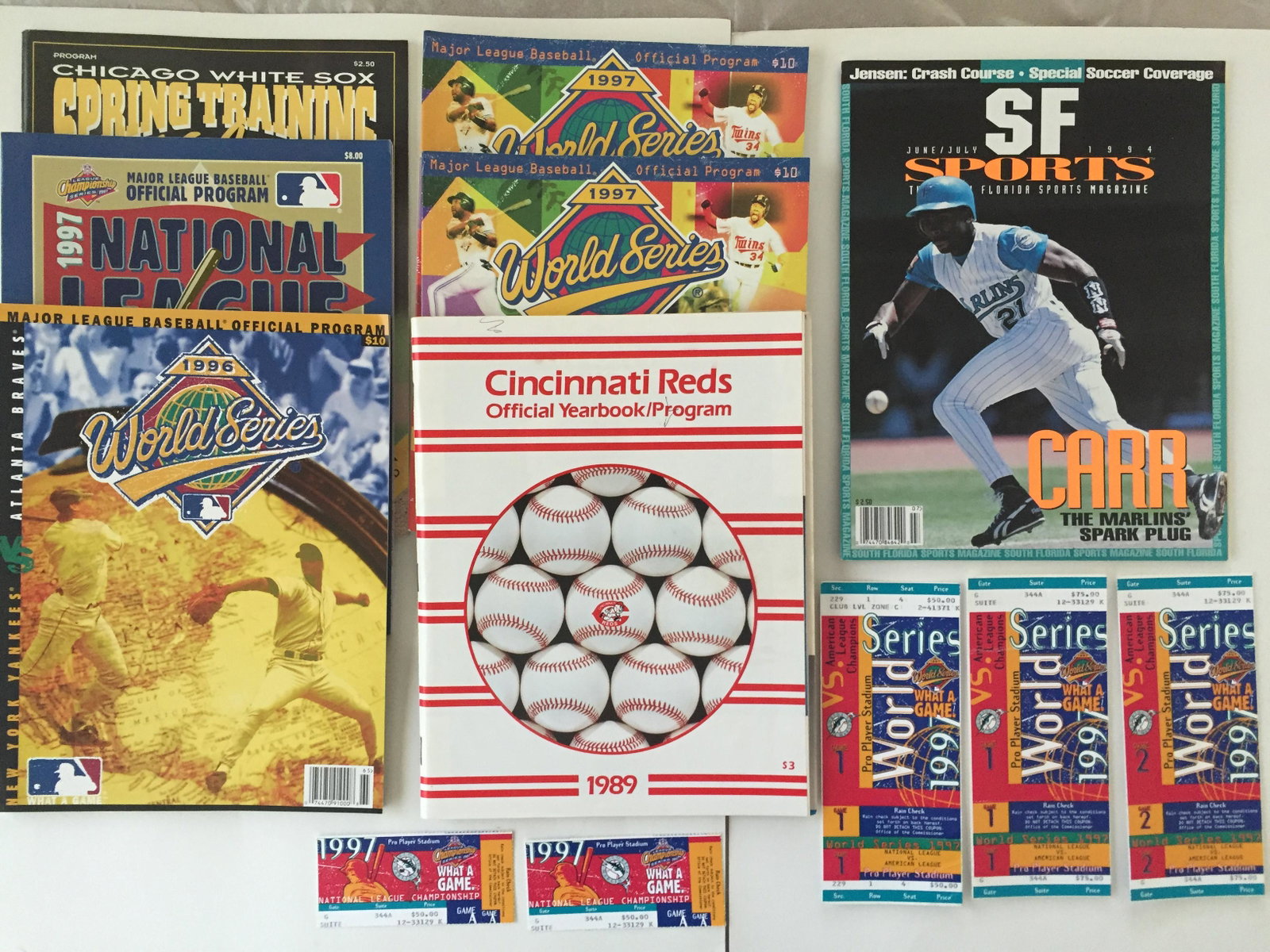 Baseball Magazines & Game Tickets: Baseball Magazines & Game Tickets