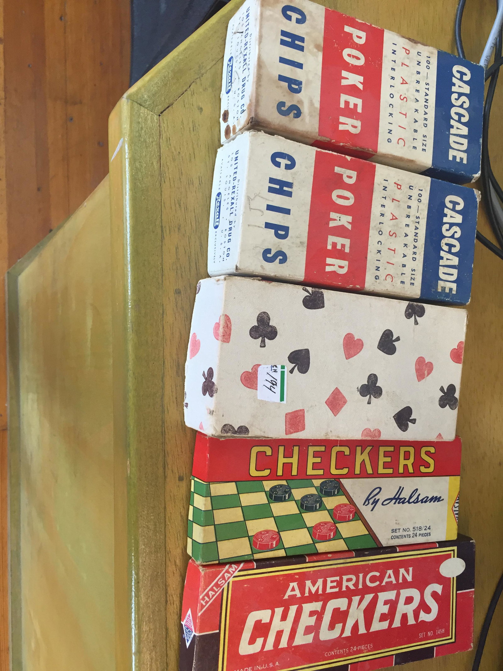 Vintage Checkers/Poker Chips: Vintage Checkers/Poker Chips