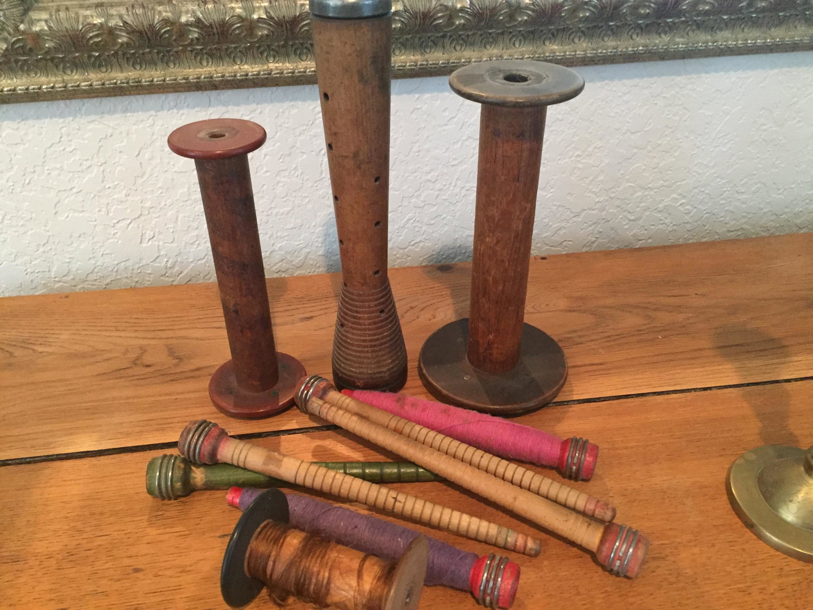 Sewing: Antique Spools Consigner JC