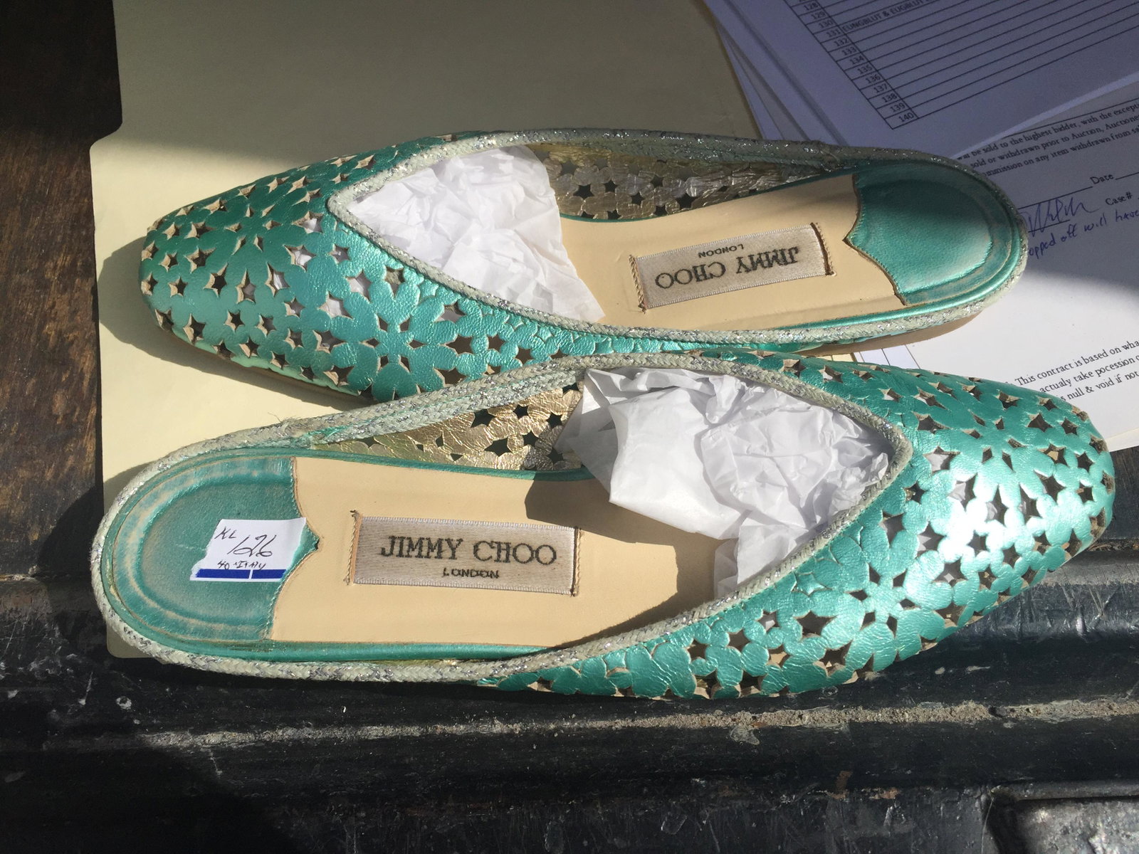 Jimmy Choo of London: Jimmy Choo of London, Slippers size 7 Consigner KL