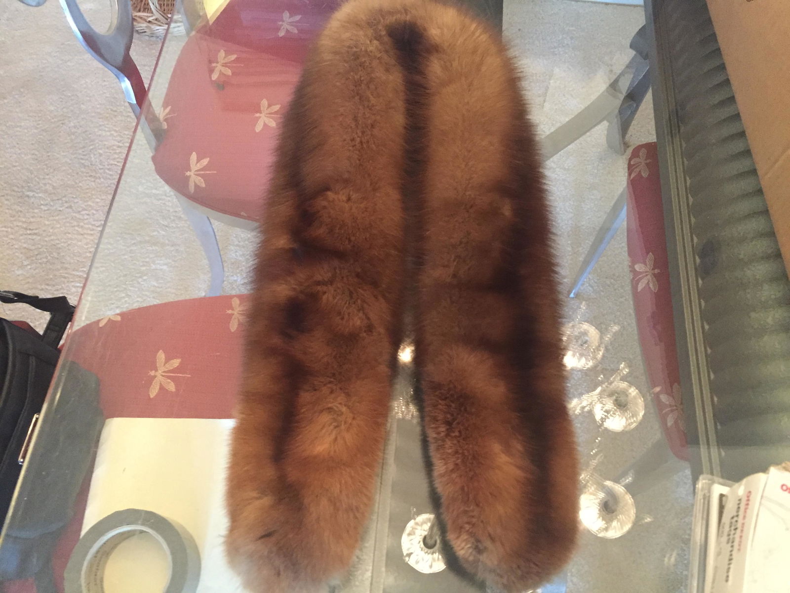 Mink Stowe: Mink Stowe by Revillon, 38"l Consigner JL