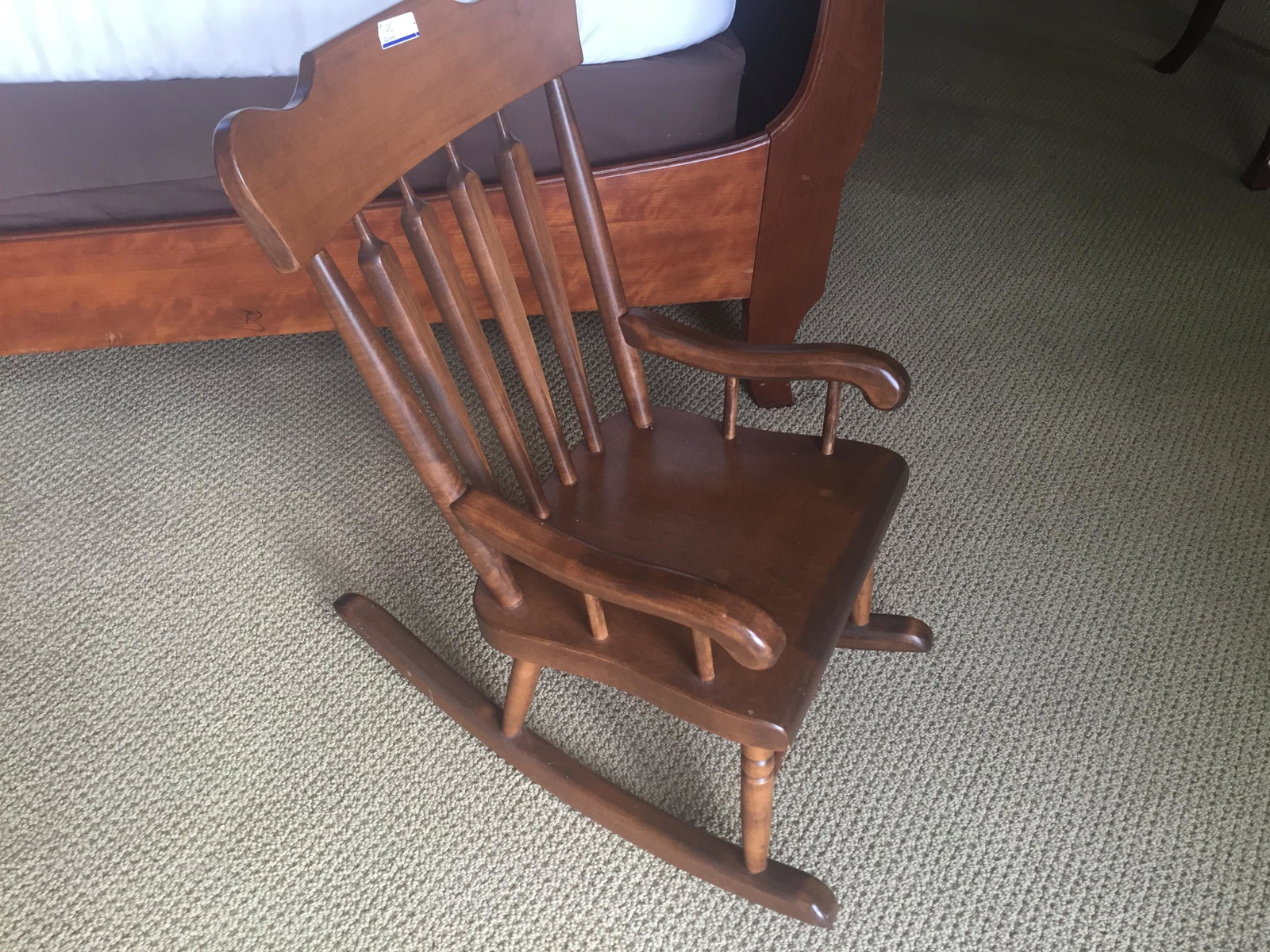 CHILD'S ROCKER: CHILD'S ROCKER 26"h x 15"w x 21"d