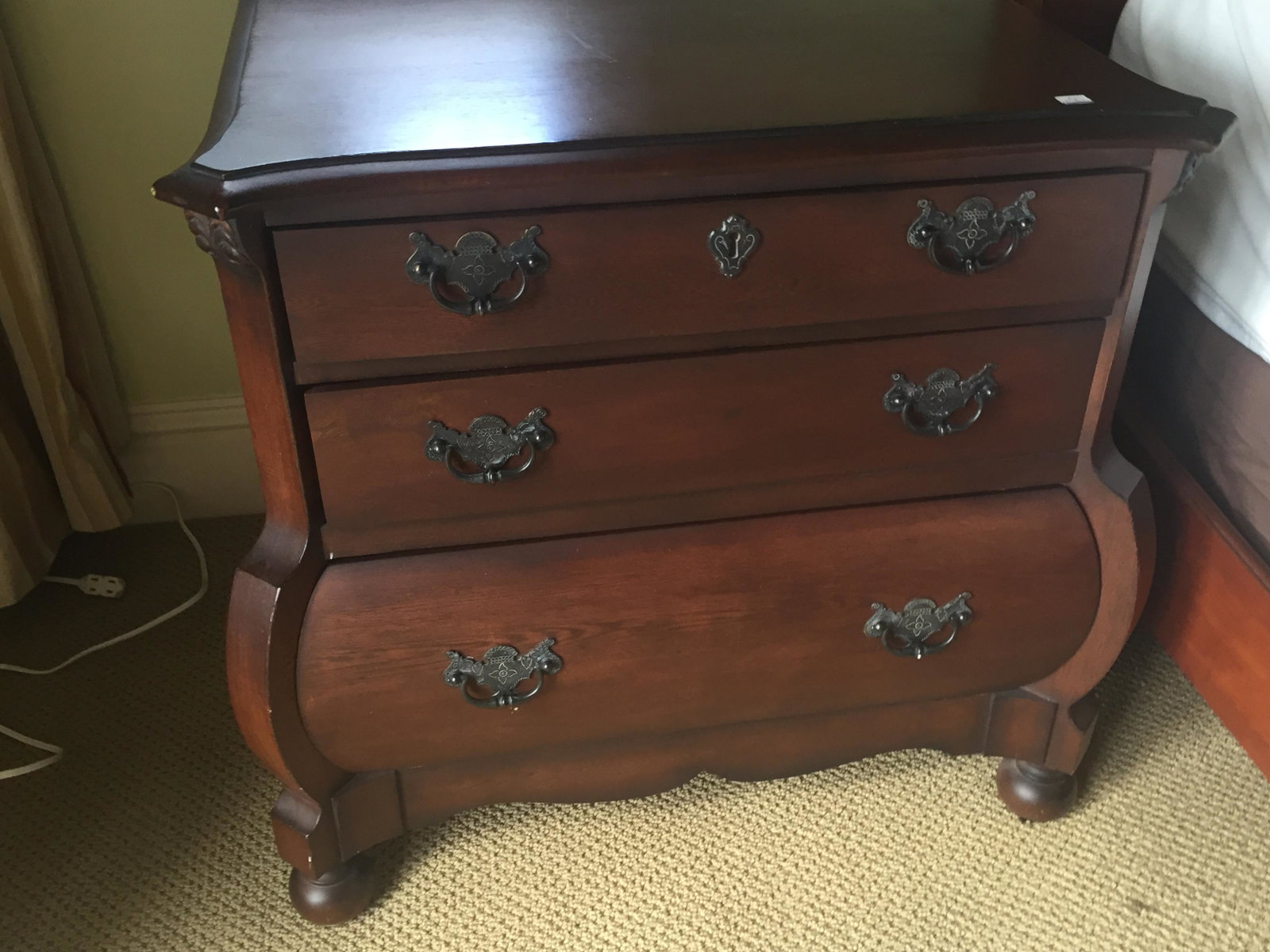 RALPH LAUREN: POLO, RALPH LAUREN NIGHT STAND 29.5"h x 30.5"w x 23"d