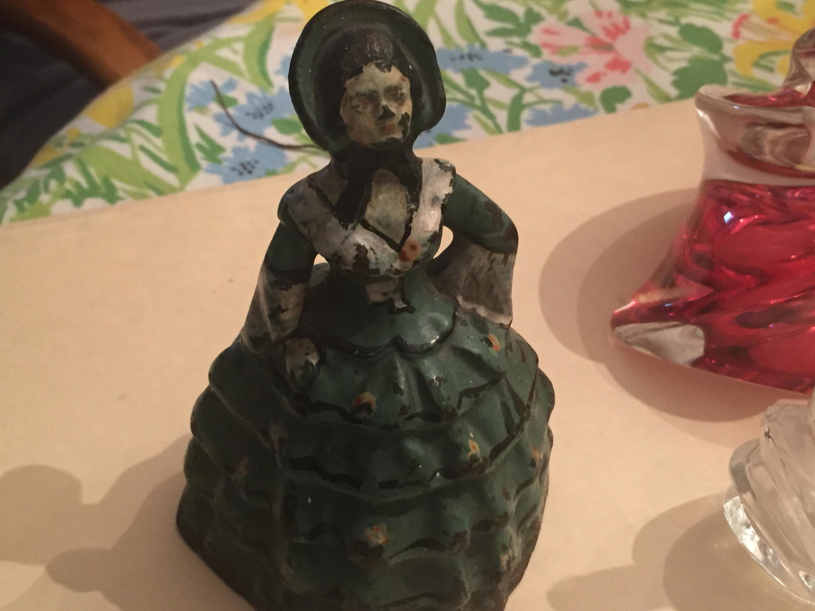 CAST IRON-DOOR STOP: CAST IRON PAPER WT. 5"h x 3.5"dia.