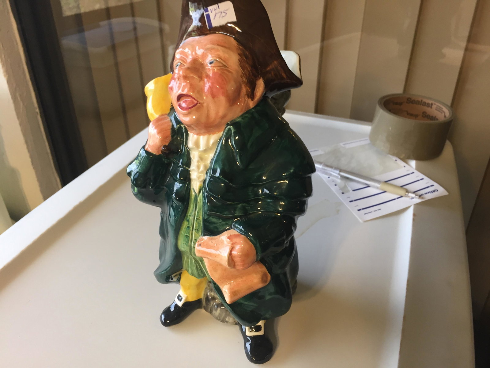STERLING: RIDGWAY STERLING POTTERY'BELL RINGER'