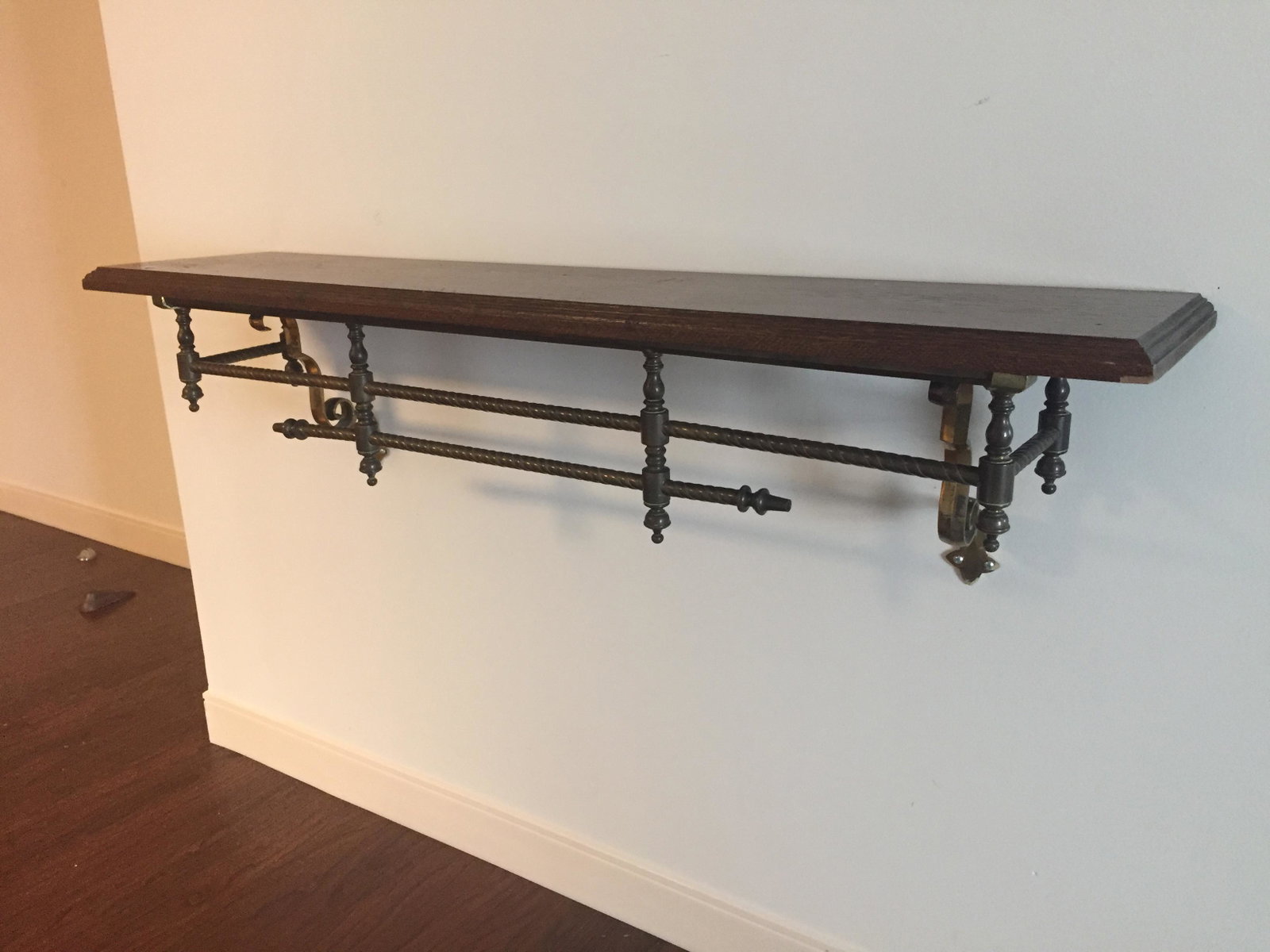 SHELVES: WALL SHELF 49"L x 11"d