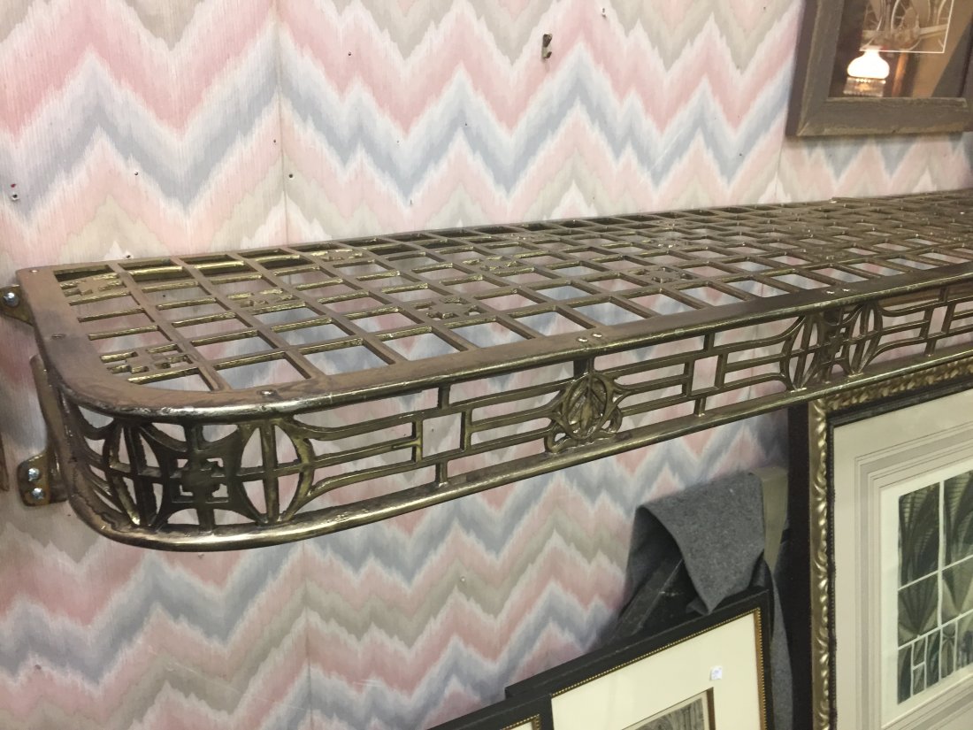 SHELVES: METAL WALL SHELF 2.5"h x 62"w x 12"d