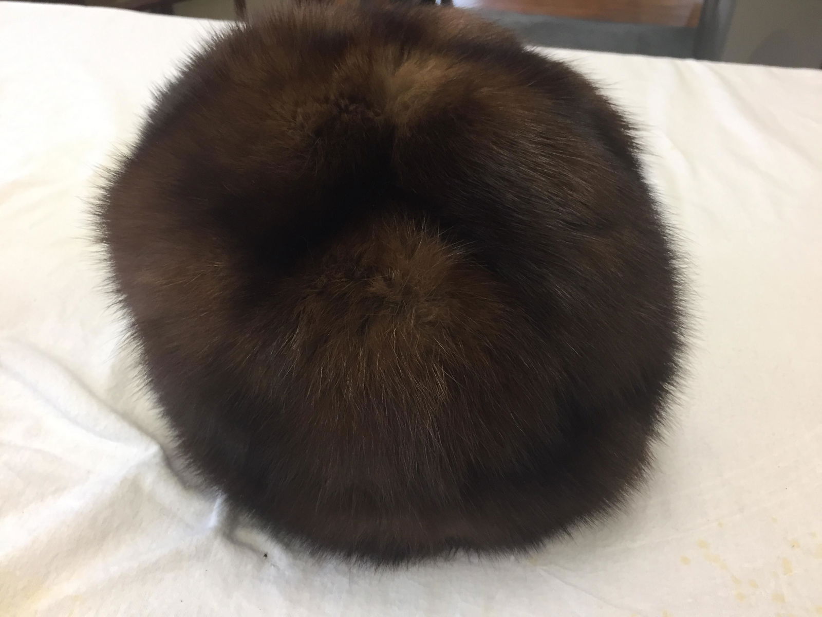 Lord Taylor Brown Mink Hat: Vintage Lord & Taylor Fur-Mink Hat