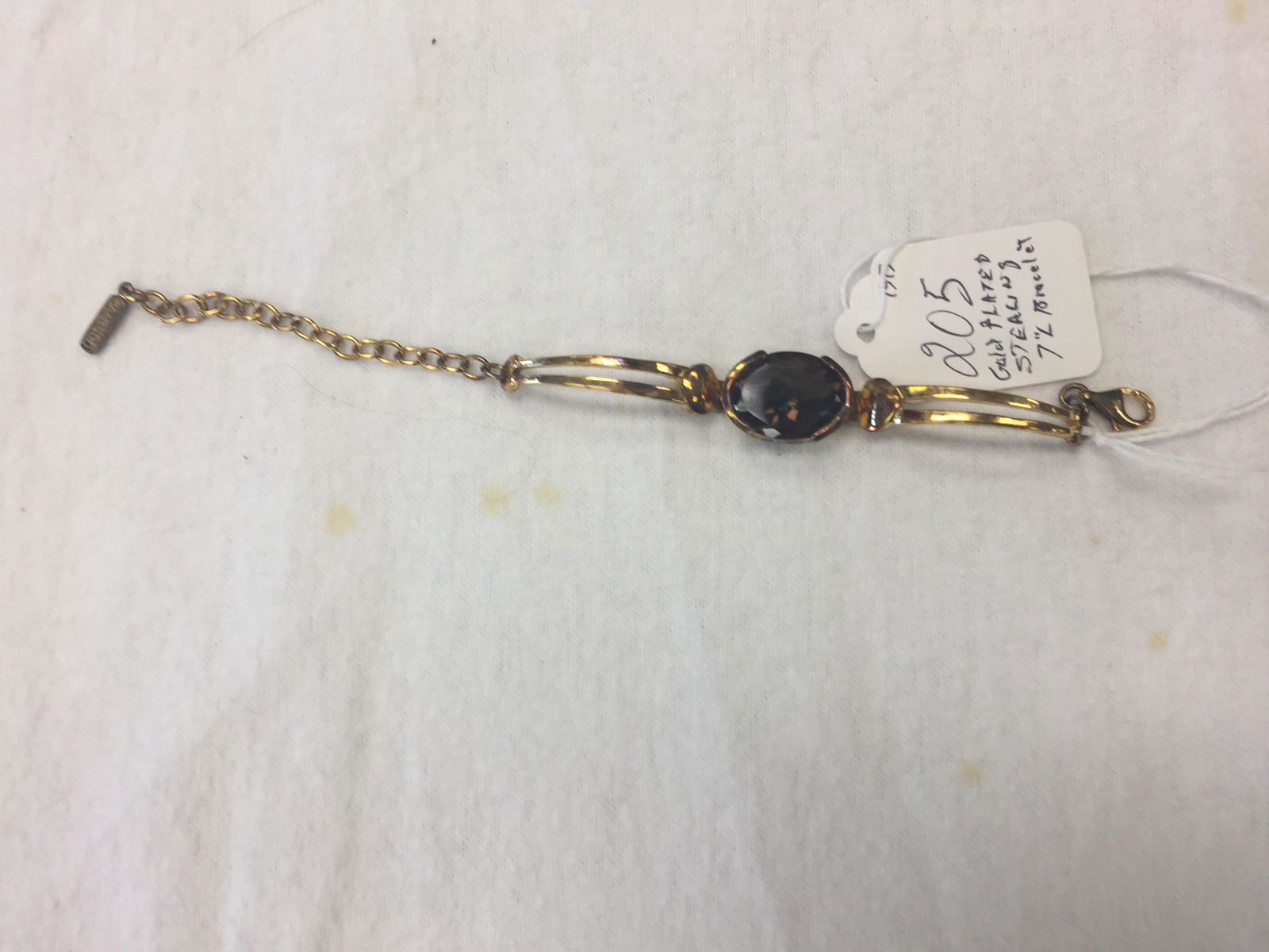 Gold Plated Sterling Bracelet: Gold Plated Sterling Bracelet