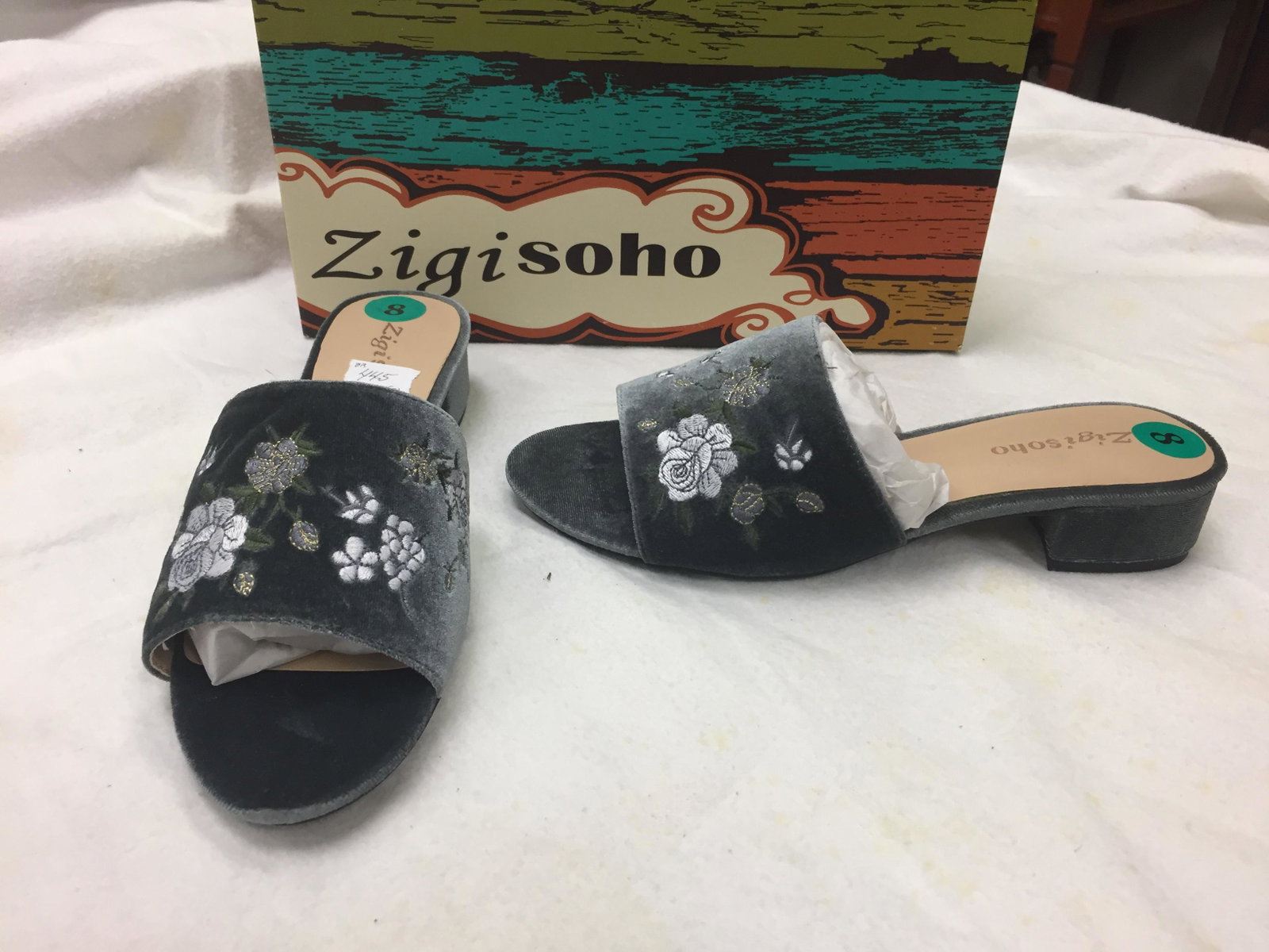 Designer Shoes-Zigisoho: Zigisoho Slippers size 8