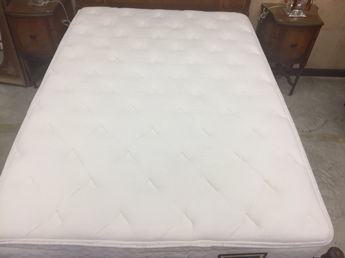Bedding-Mattress: Standard Kings Down Plush Sense Gold 21 (Deep/Pillow Top) Mattress/Box Springs