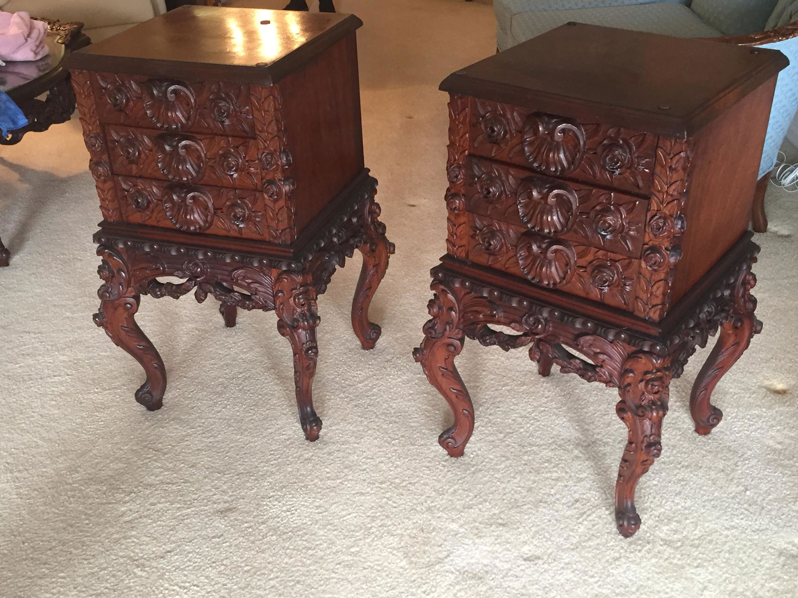 One Pair of 5  Custom Crafted Night Stands Made (1 of 6)