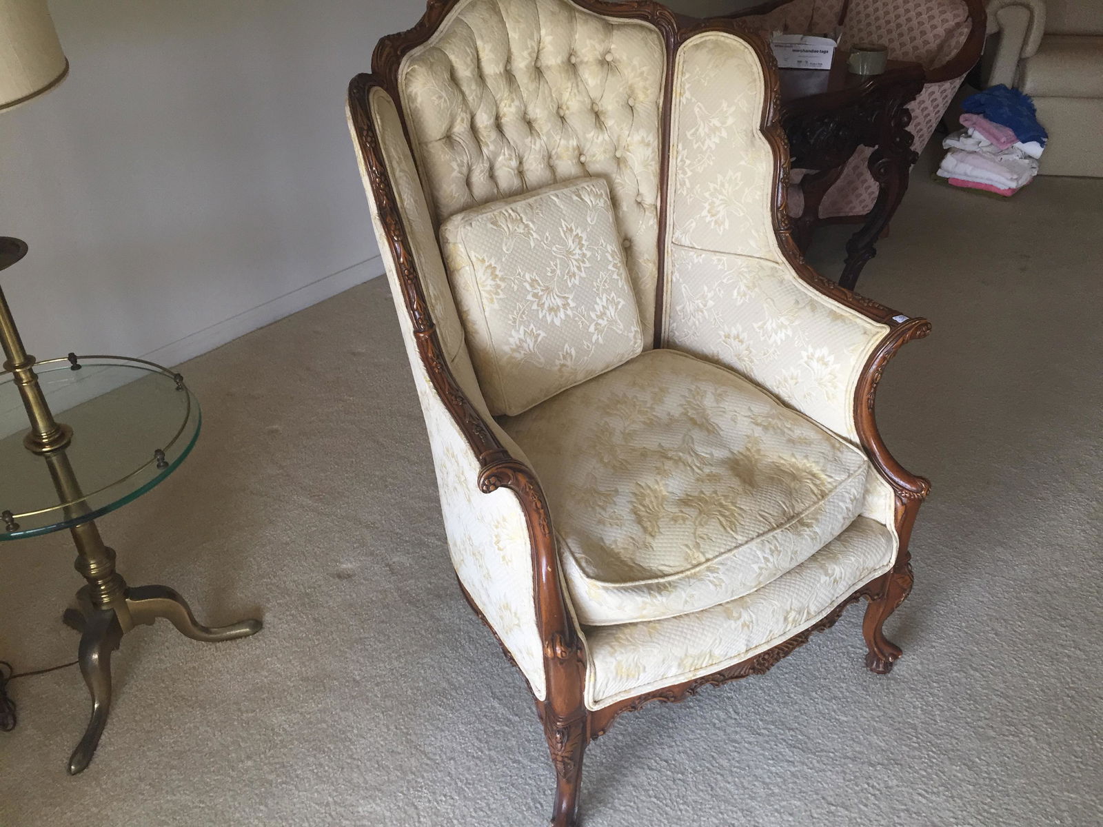 Wing Back Chair (1 of 3)