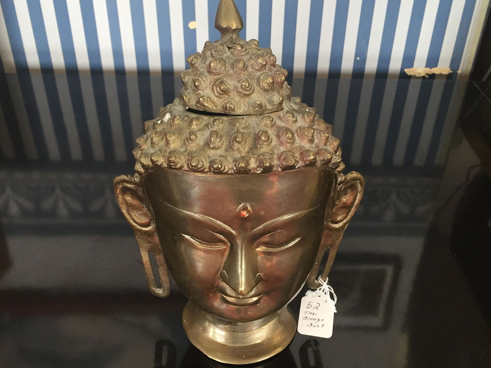 Bronze Thai Bust (1 of 3)