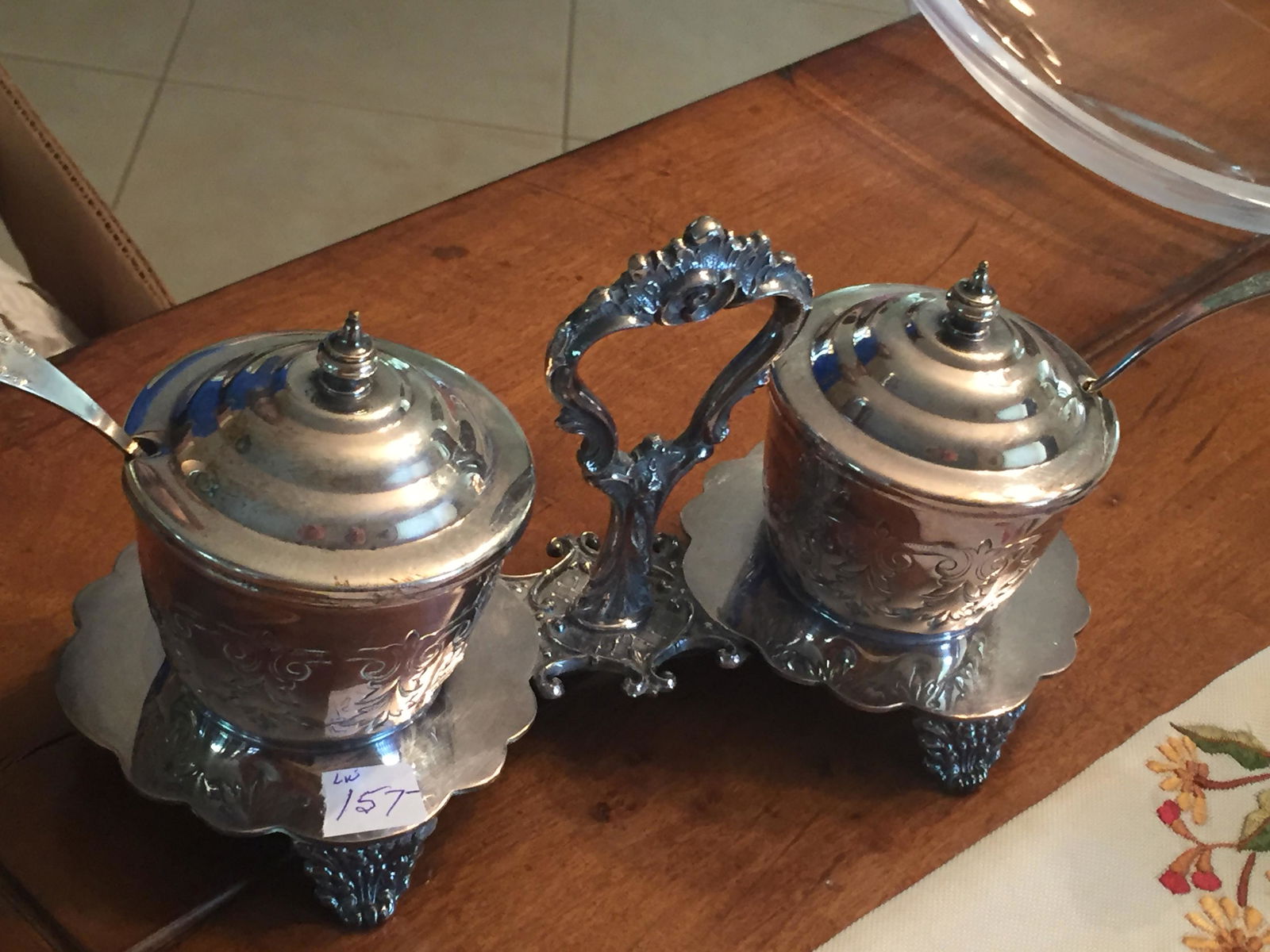 Vintage Jam Jar Set (1 of 4)