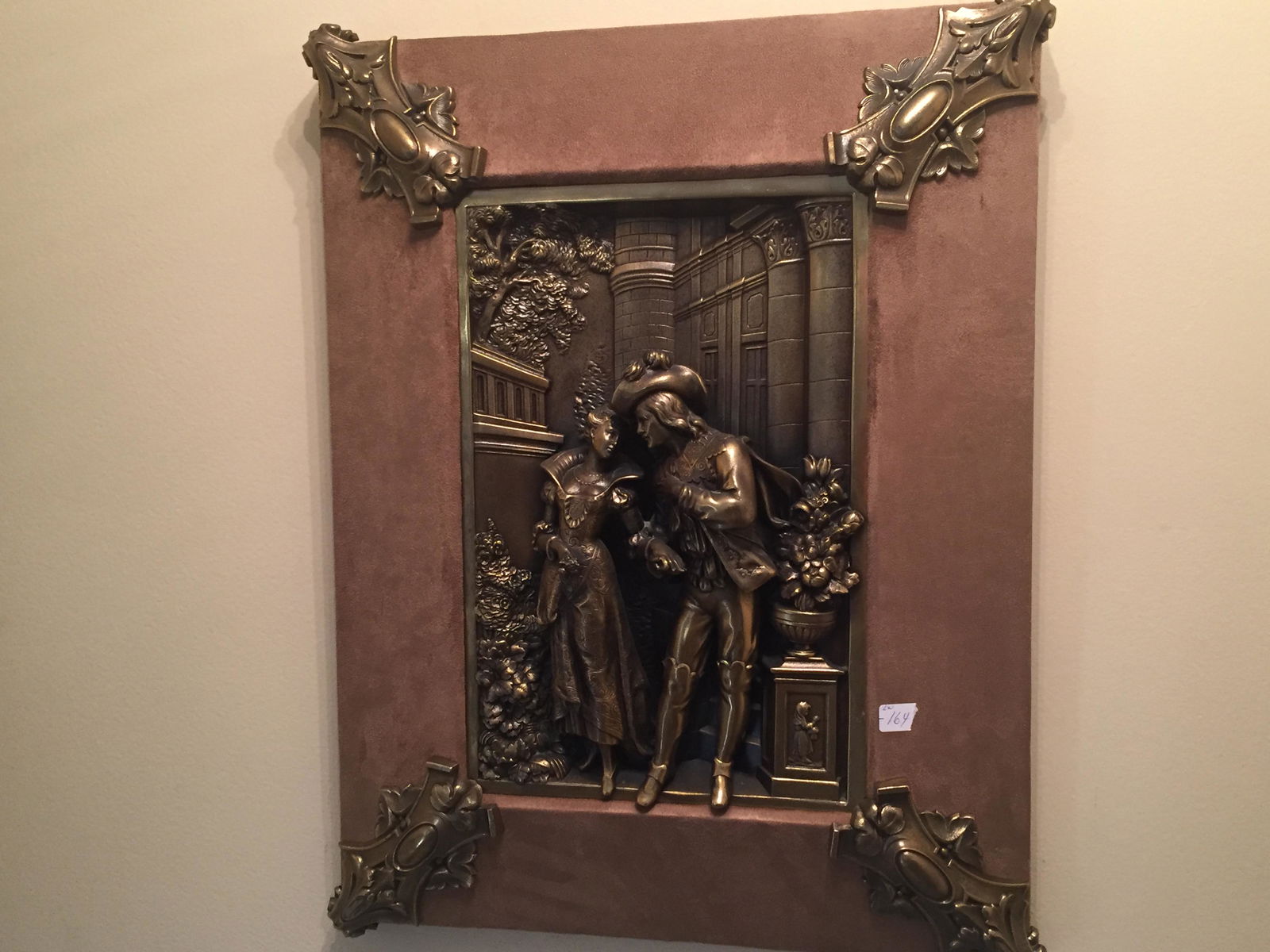 Bronze Figural Plaque (1 of 5)