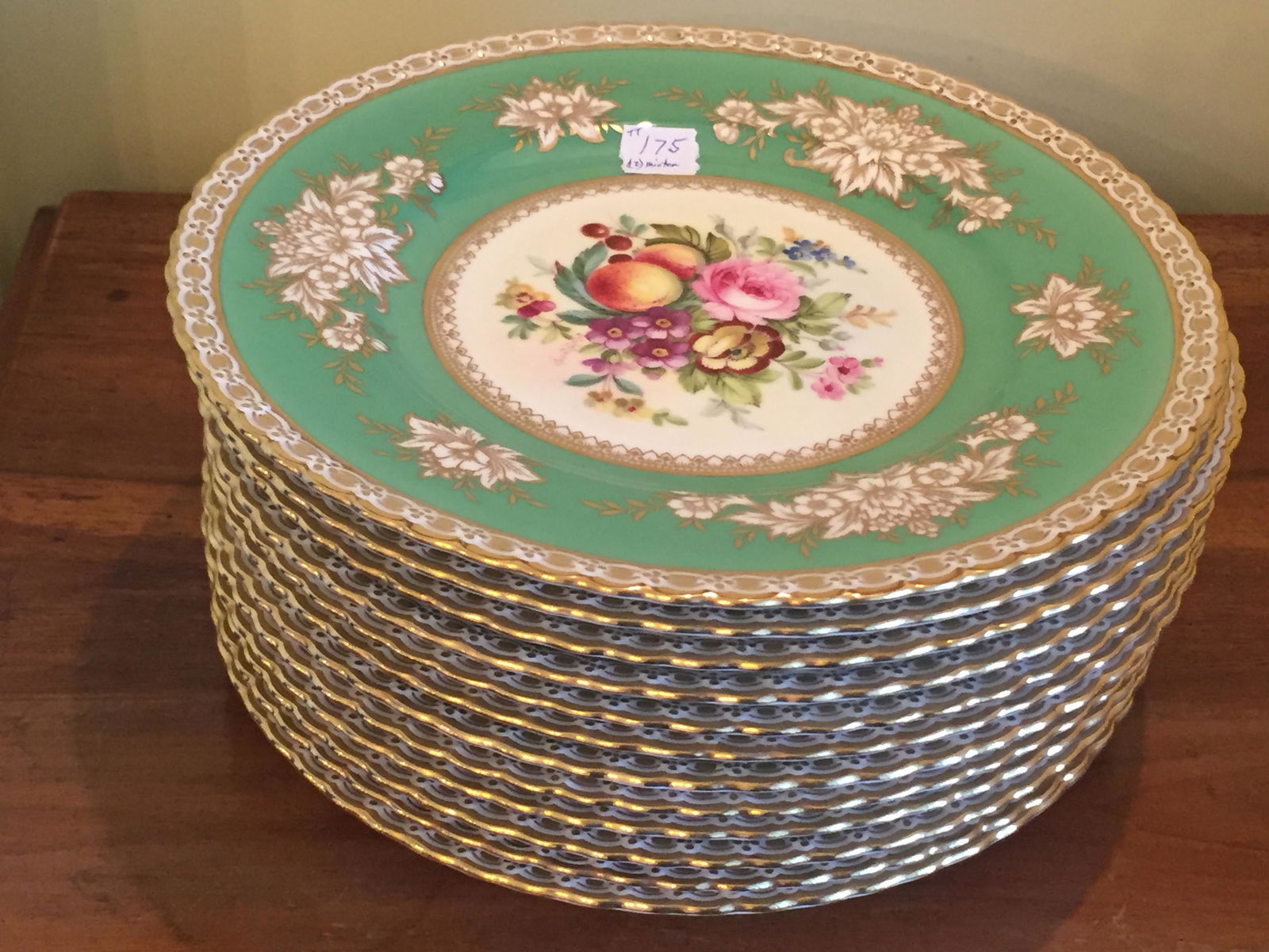 (12) Minton Plates (1 of 4)