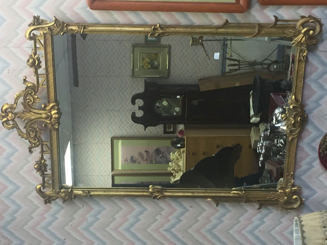 Ornate Gilt Mirror (1 of 3)