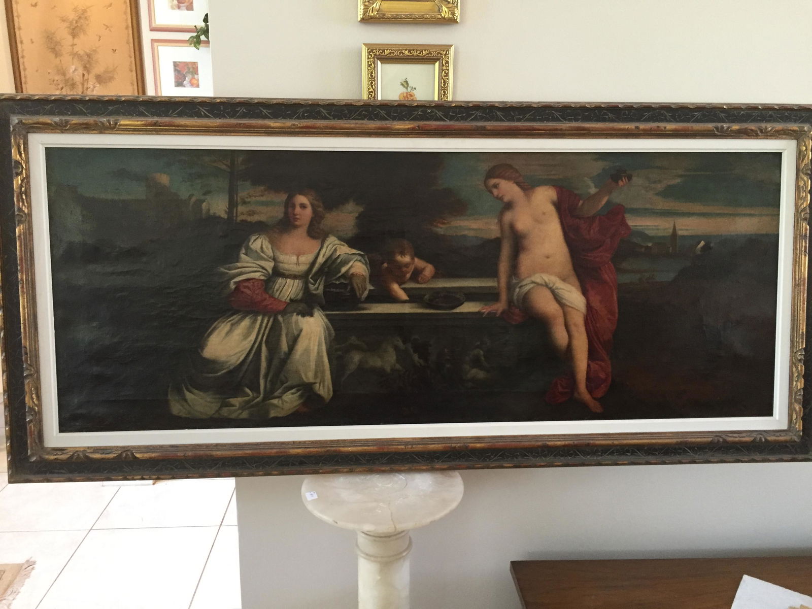 19th c.  Oleograph (1 of 4)