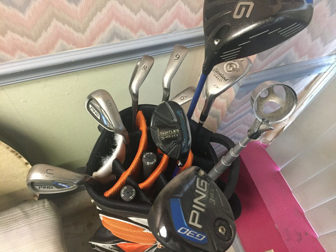 Ping Golf Clubs & Bag (1 of 3)