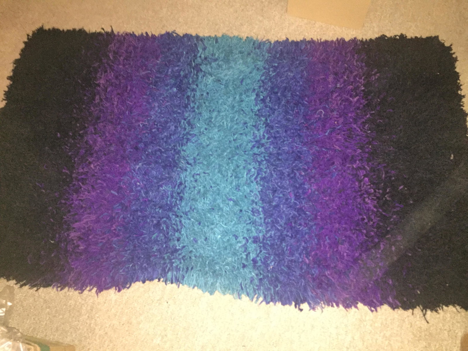 Multi Color Area Rug 5'8x3'4: Multi-Color Area Rug, 5'8"x 3'4"