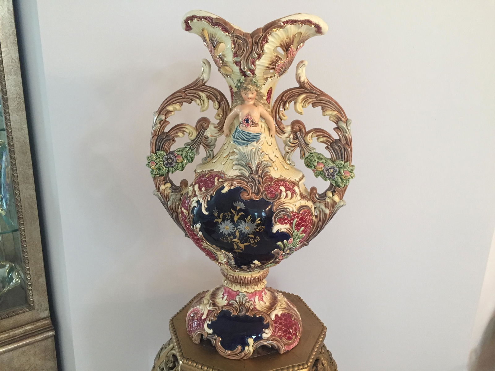 Eichmann Majolica Vase (1 of 5)