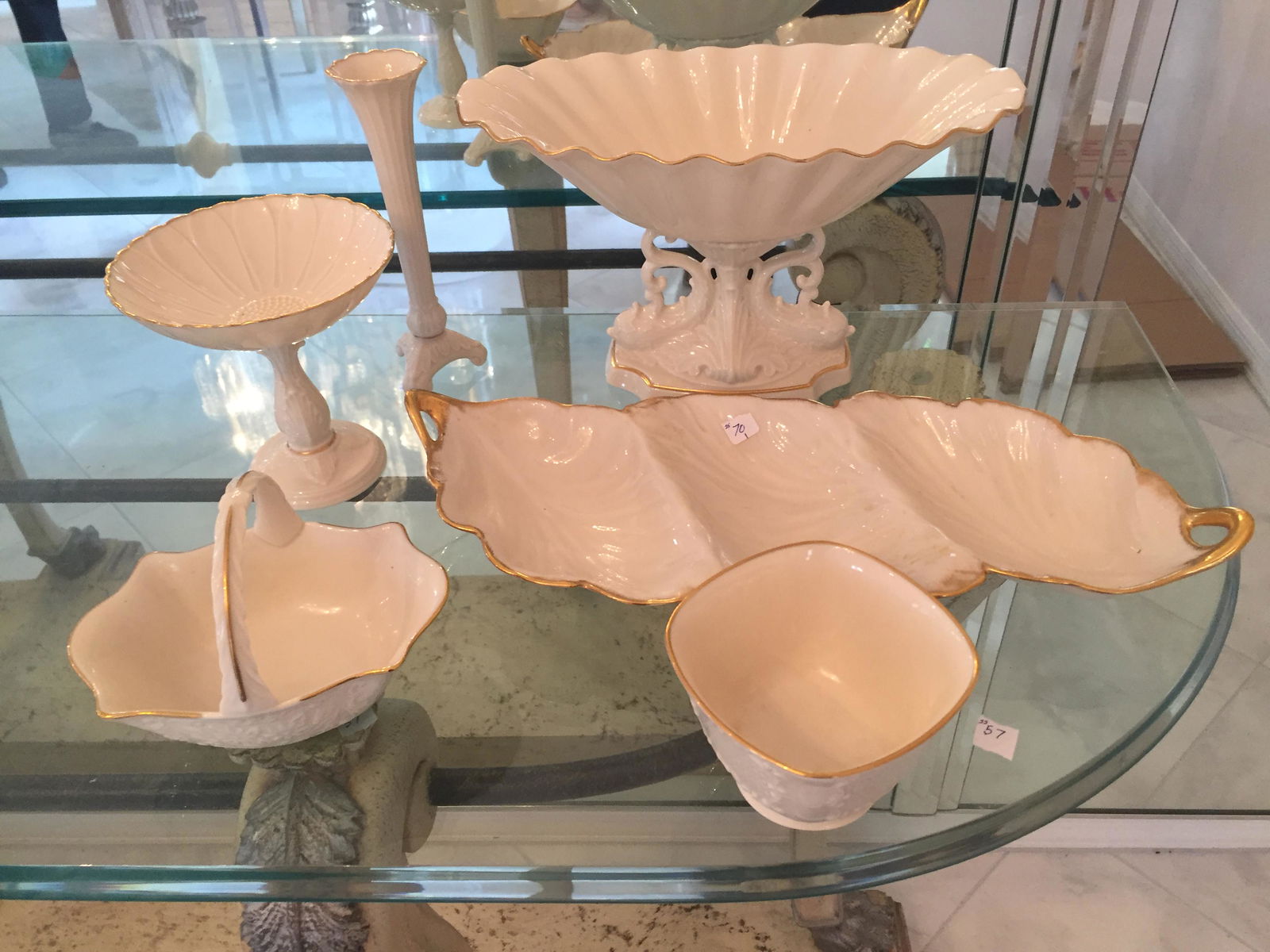 7pcs. Lenox includes Compote (1 of 3)