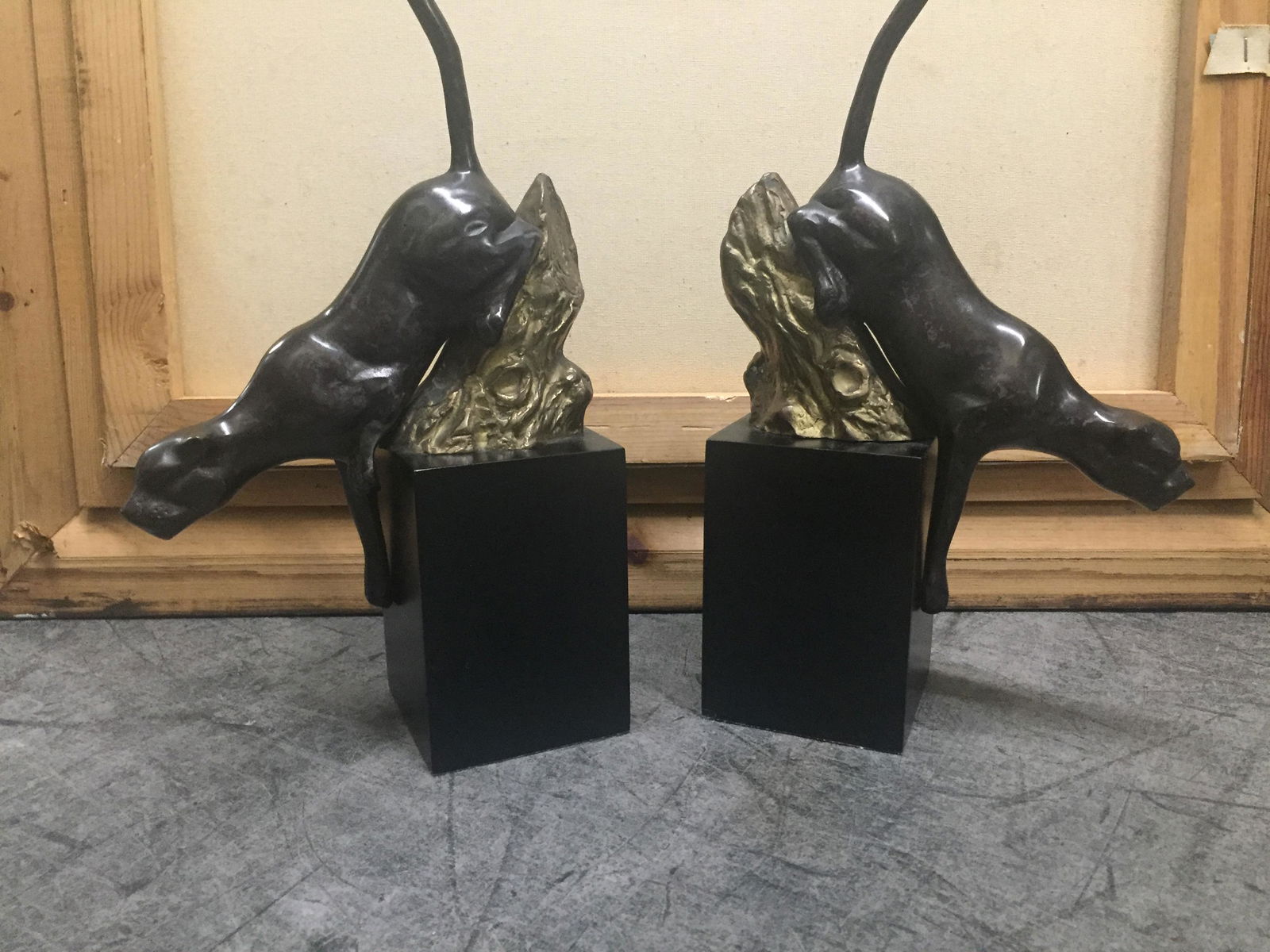 Cat Bookends (1 of 4)