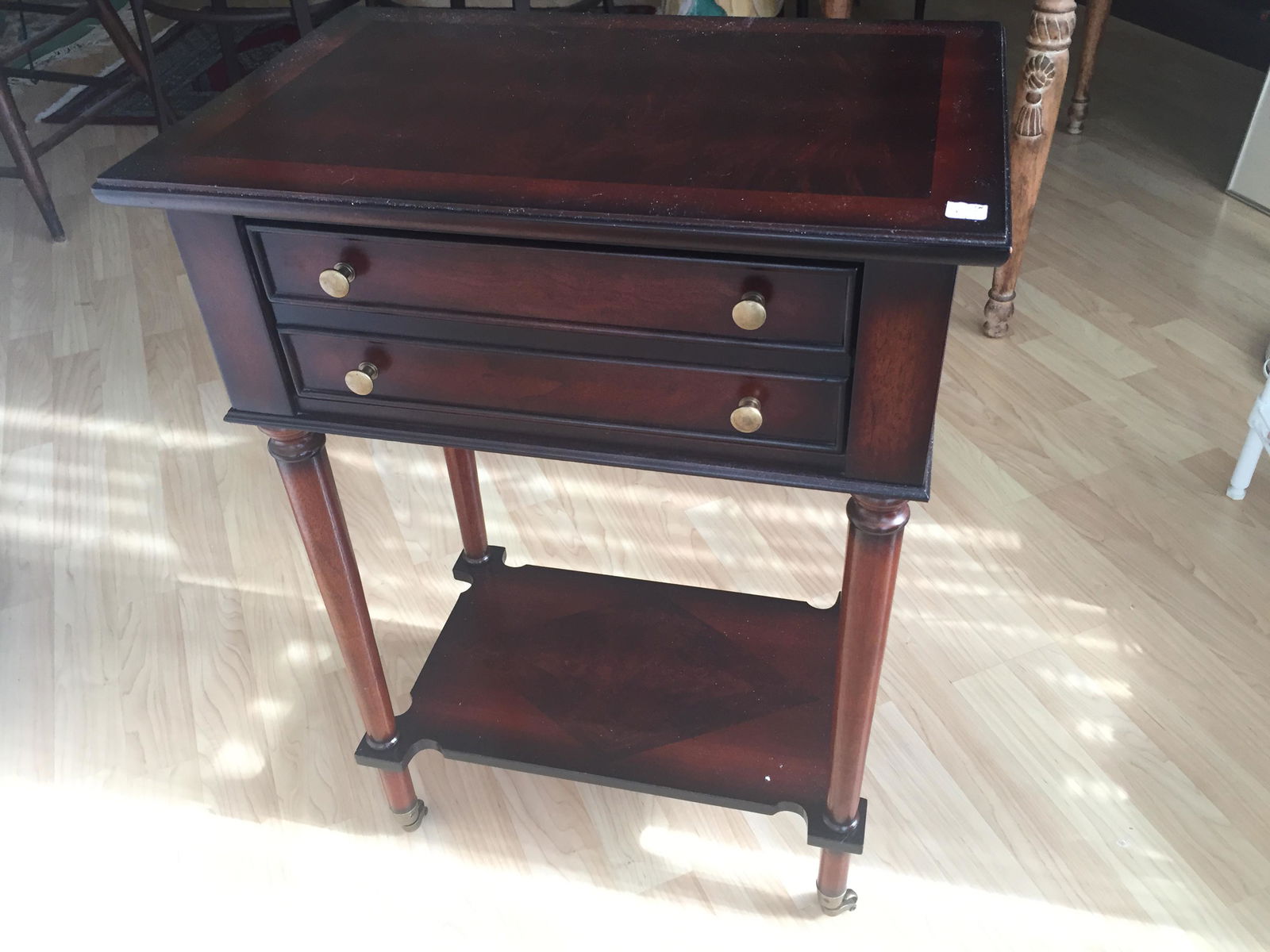 1-Drawer Table,Bronze Coasters (1 of 2)