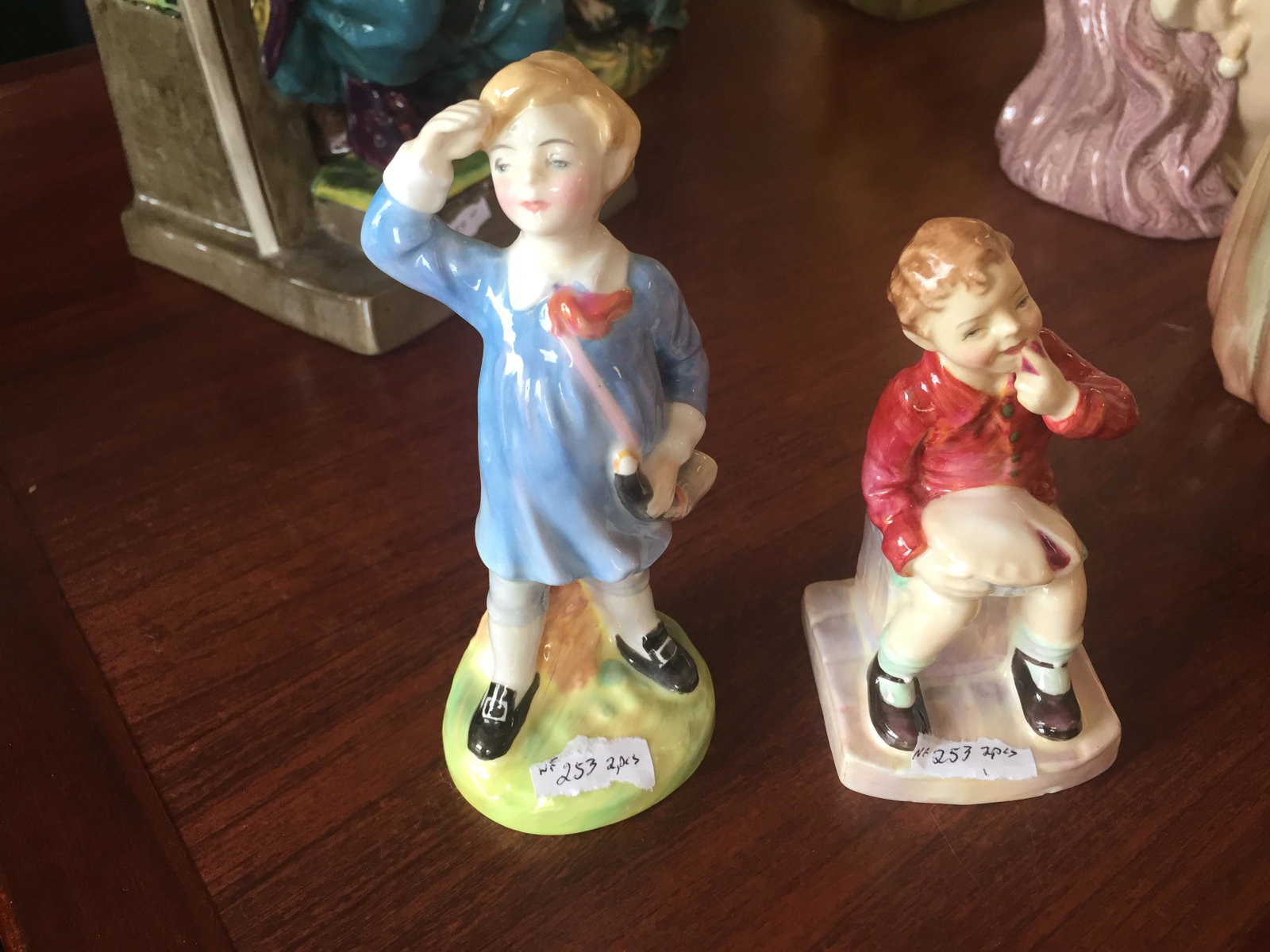 (2) Royal & 'Little: (2) Royal Doulton 'Little Boy Blue' 2062 & 'Little Jack Horner' 2063