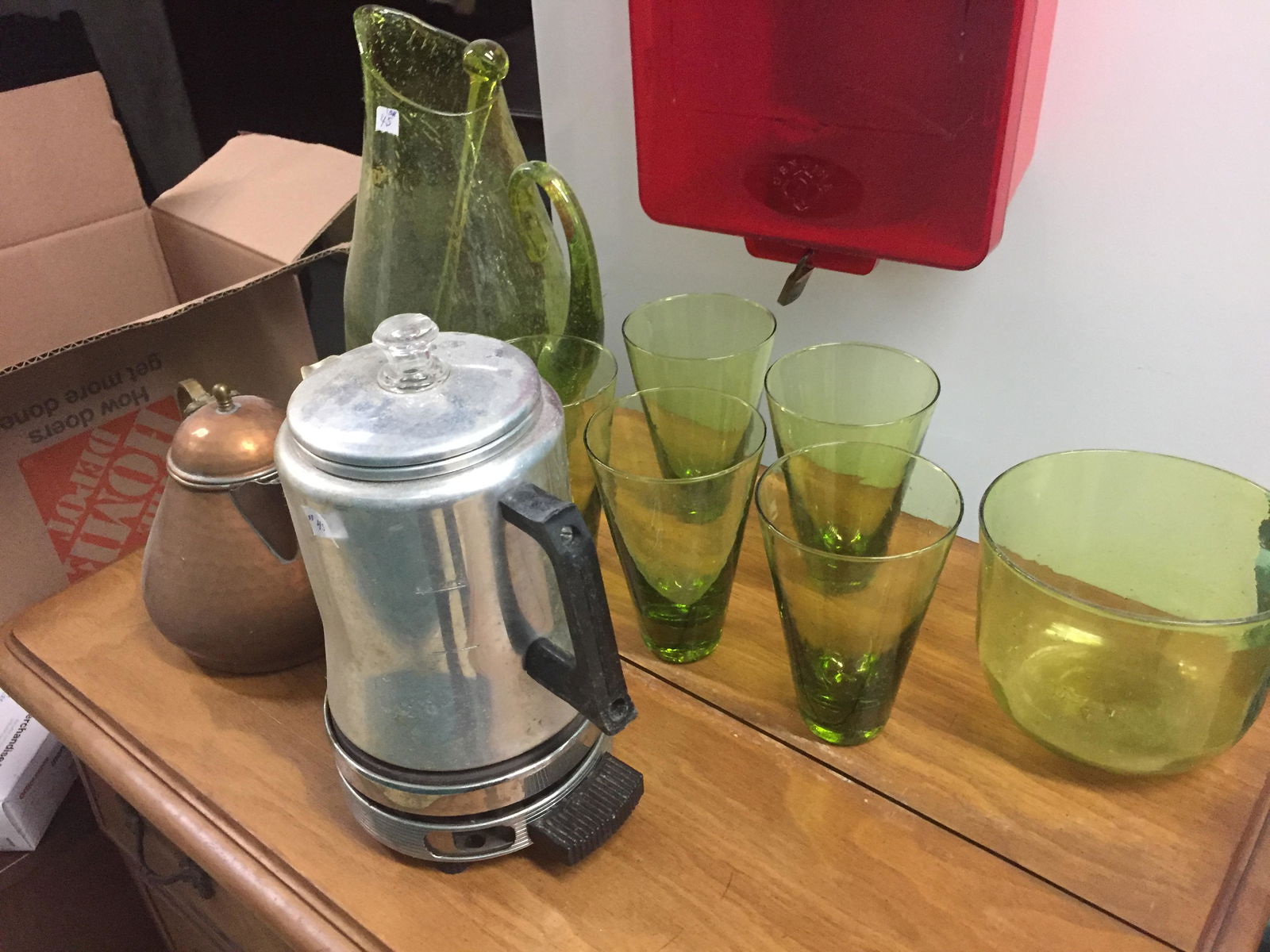 UPDATE:  Box Lot, Purculator,Gr.Glass (1 of 4)