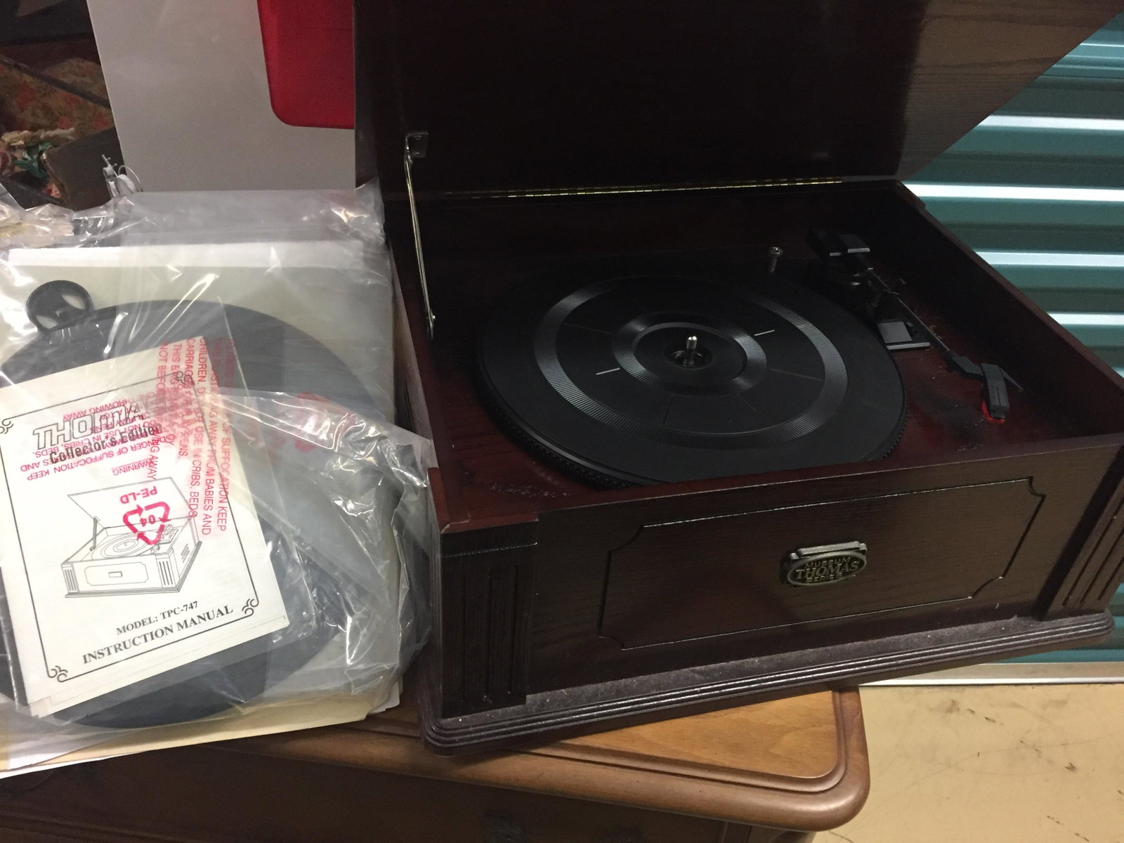 Record Player: Museum Thomas Series Record Player Mod. TPC-747