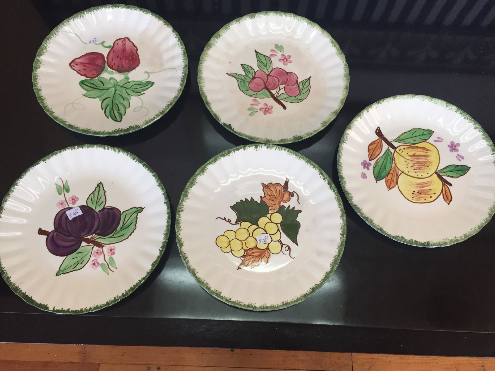 Vintage Blue Ridge Plates (1 of 2)